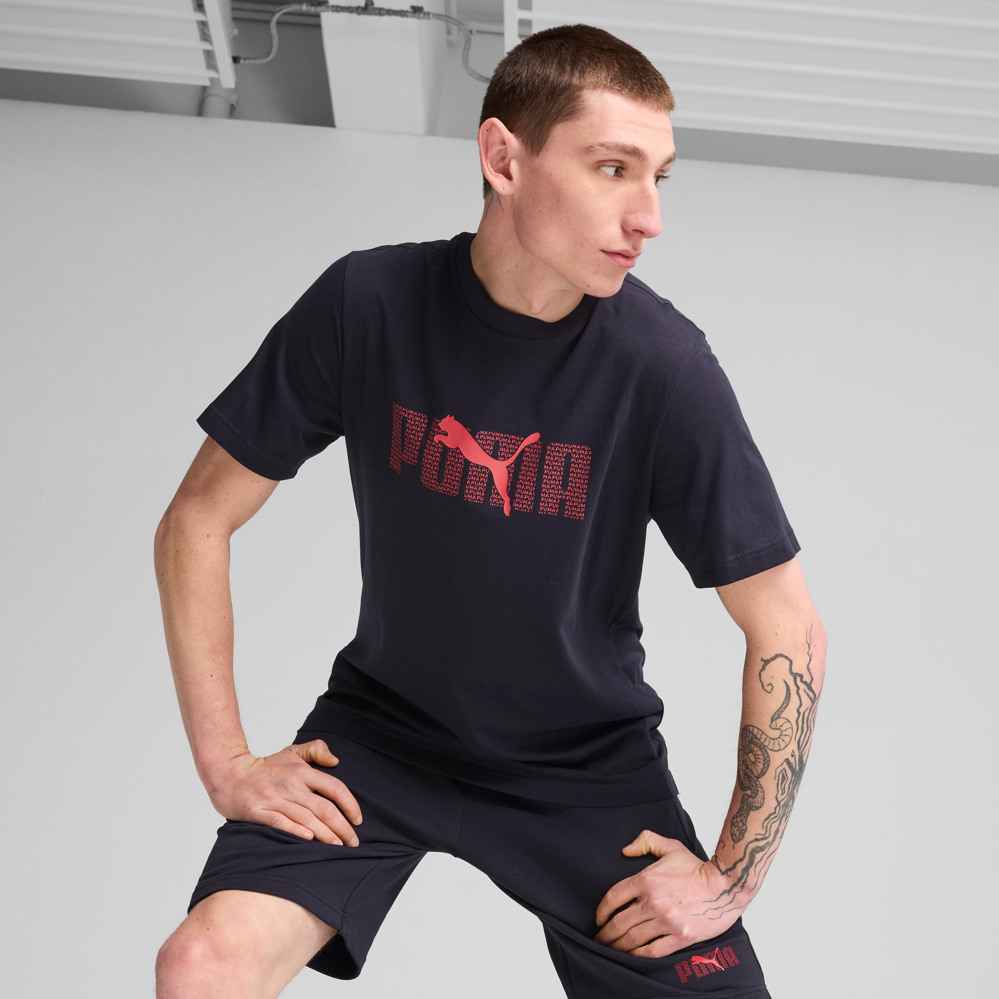 Essentials Logo Lab Tee Men, New Navy, large