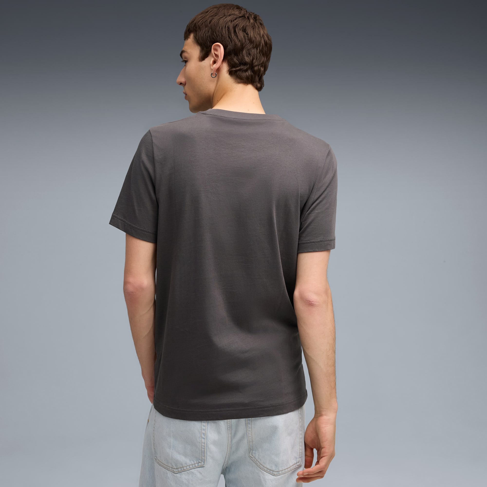 Essentials 2 Colour No. 1 Logo Tee Men, Dusky Gray, large