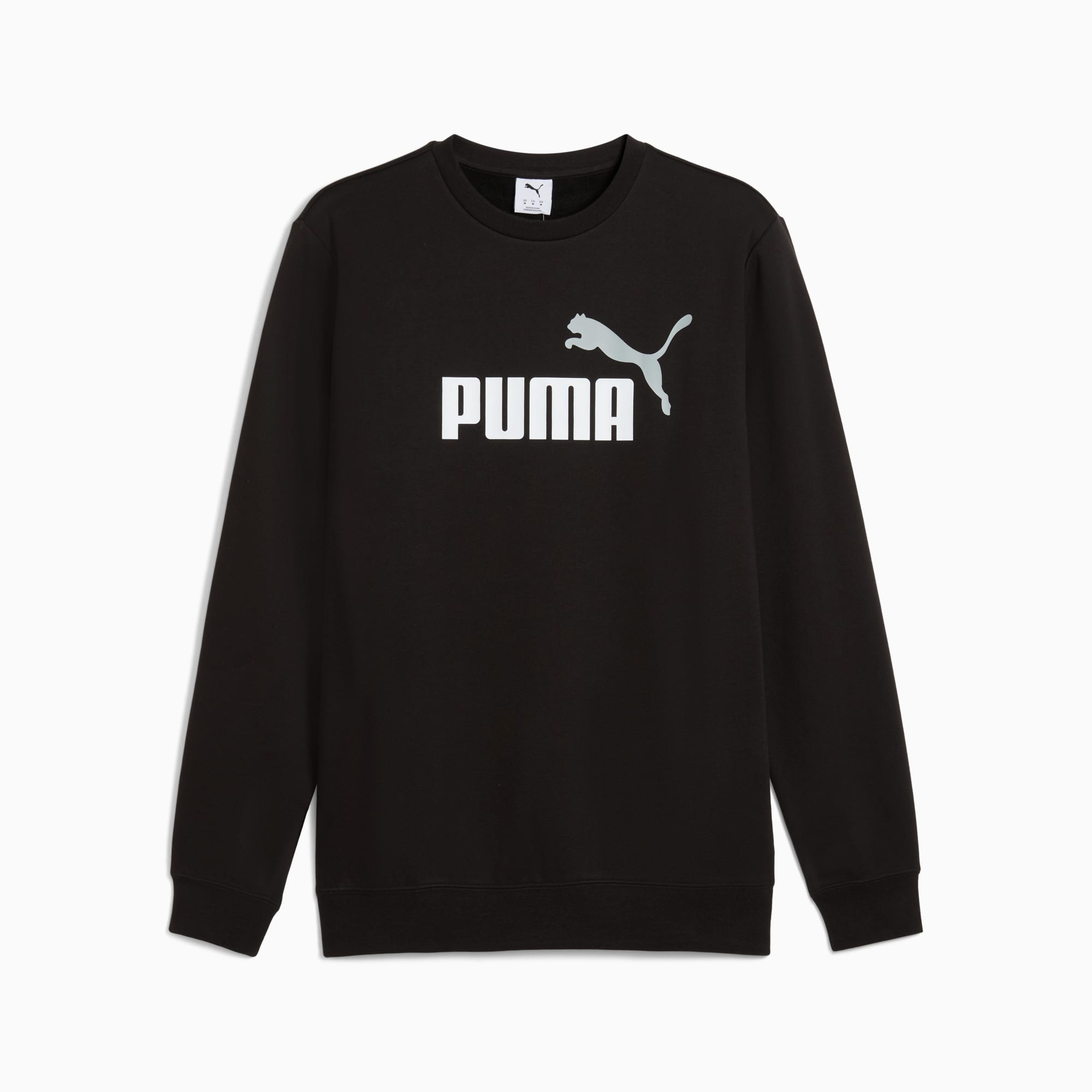 Essentials 2 Colour No. 1 Logo Crew Neck Fleece Sweater Men PUMA