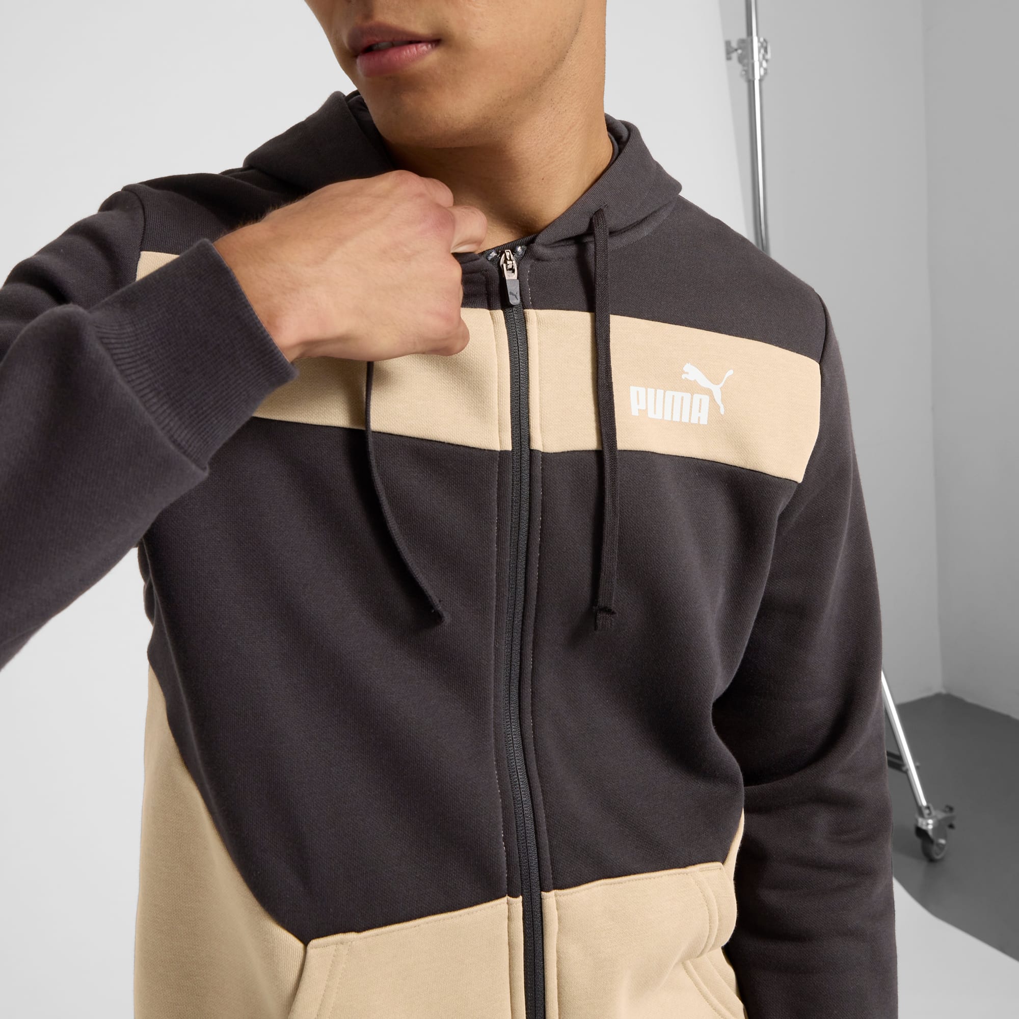 Sudadera con capucha PUMA Power Colorblock Hombre PUMA