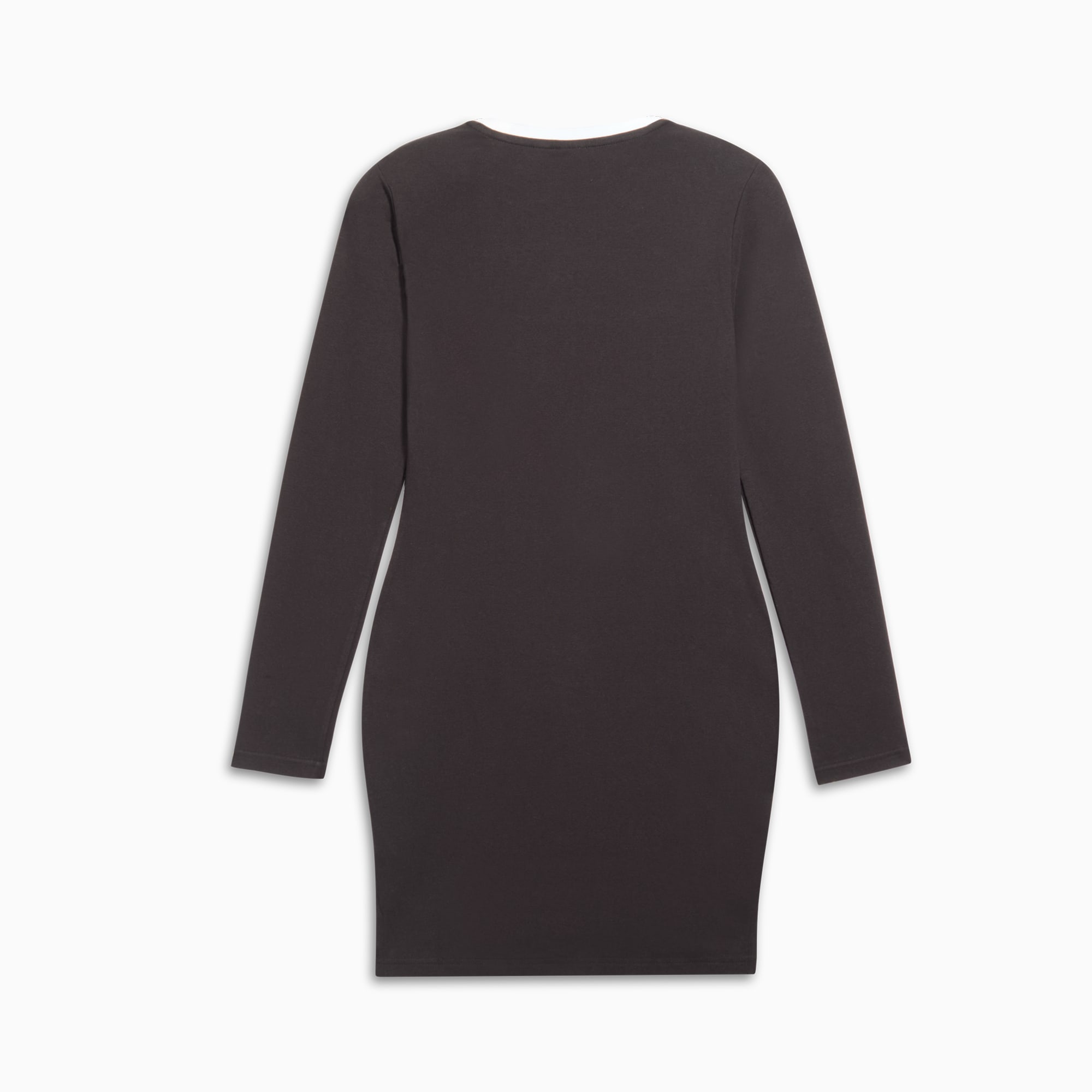 HER Long Sleeve Trim Women s Dress PUMA