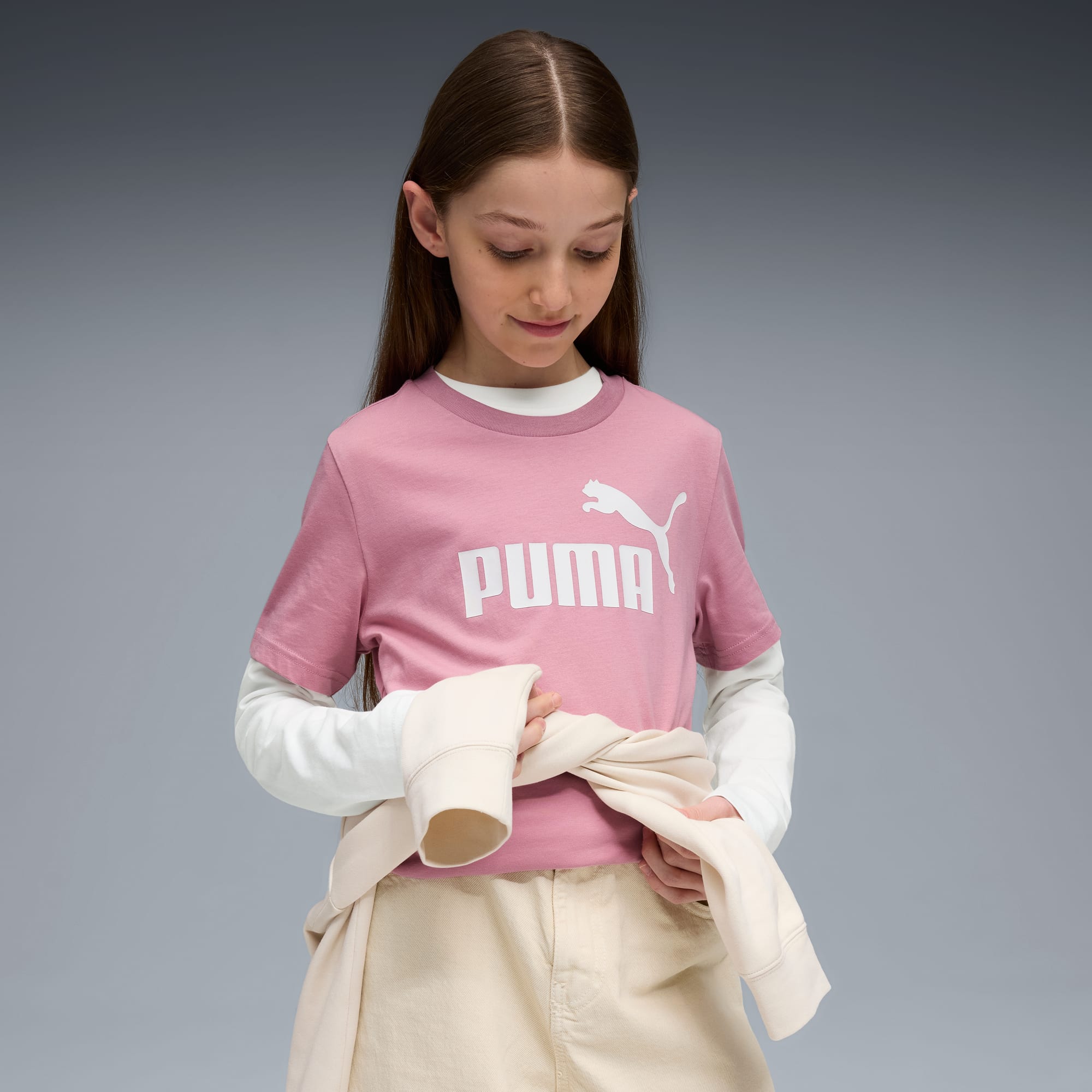 Essentials No. 1 Logo Big Kids' Tee | PUMA