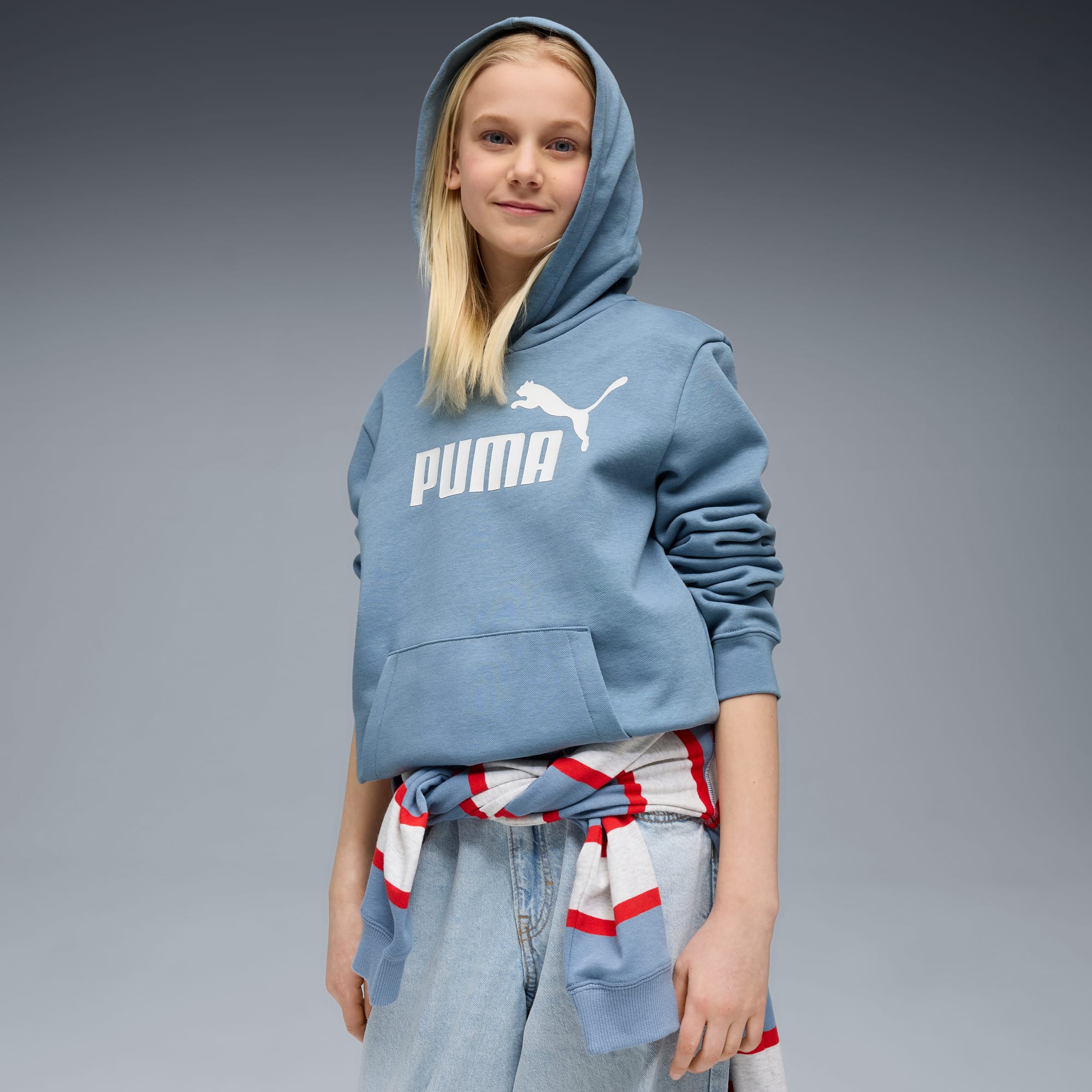 Essentials No. 1 Logo Big Kids' Hoodie | PUMA