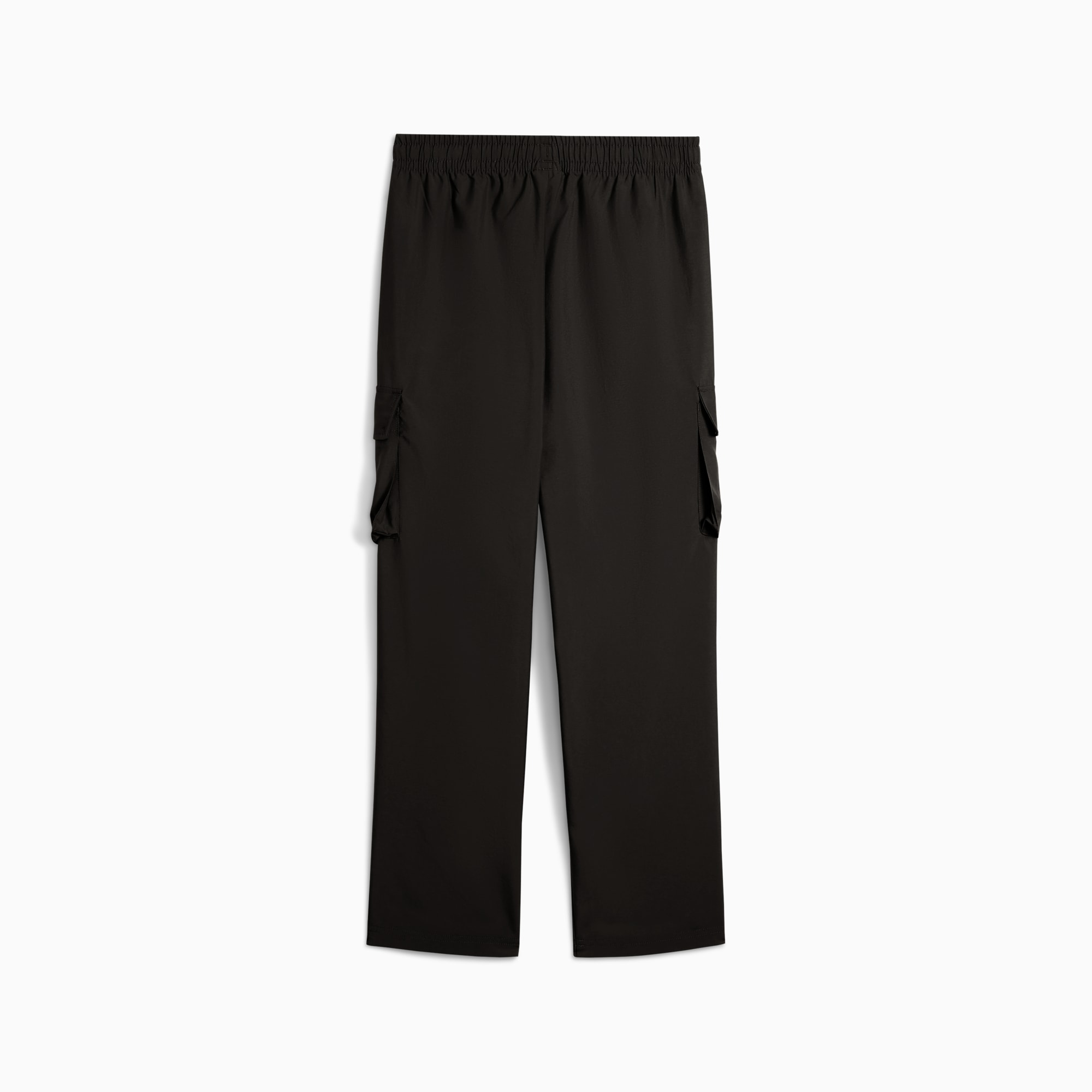 Essentials No. 1 Logo Big Kids' Woven Cargo Pants | PUMA
