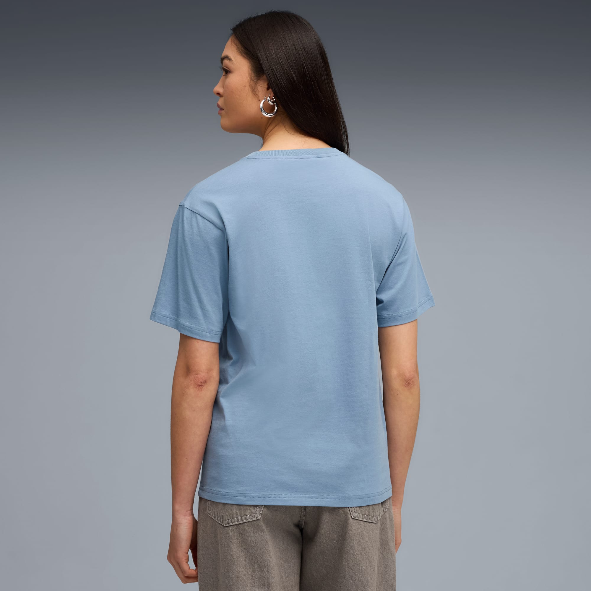 ESS Relaxed Tee Women, Cool Blue, large