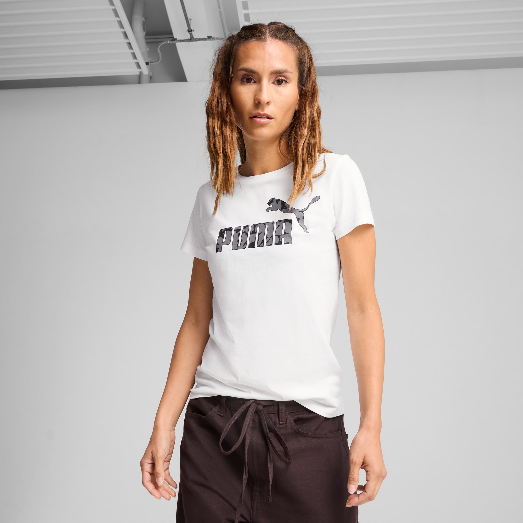 ESS NATURE 2.0 T-Shirt Damen, PUMA White, large