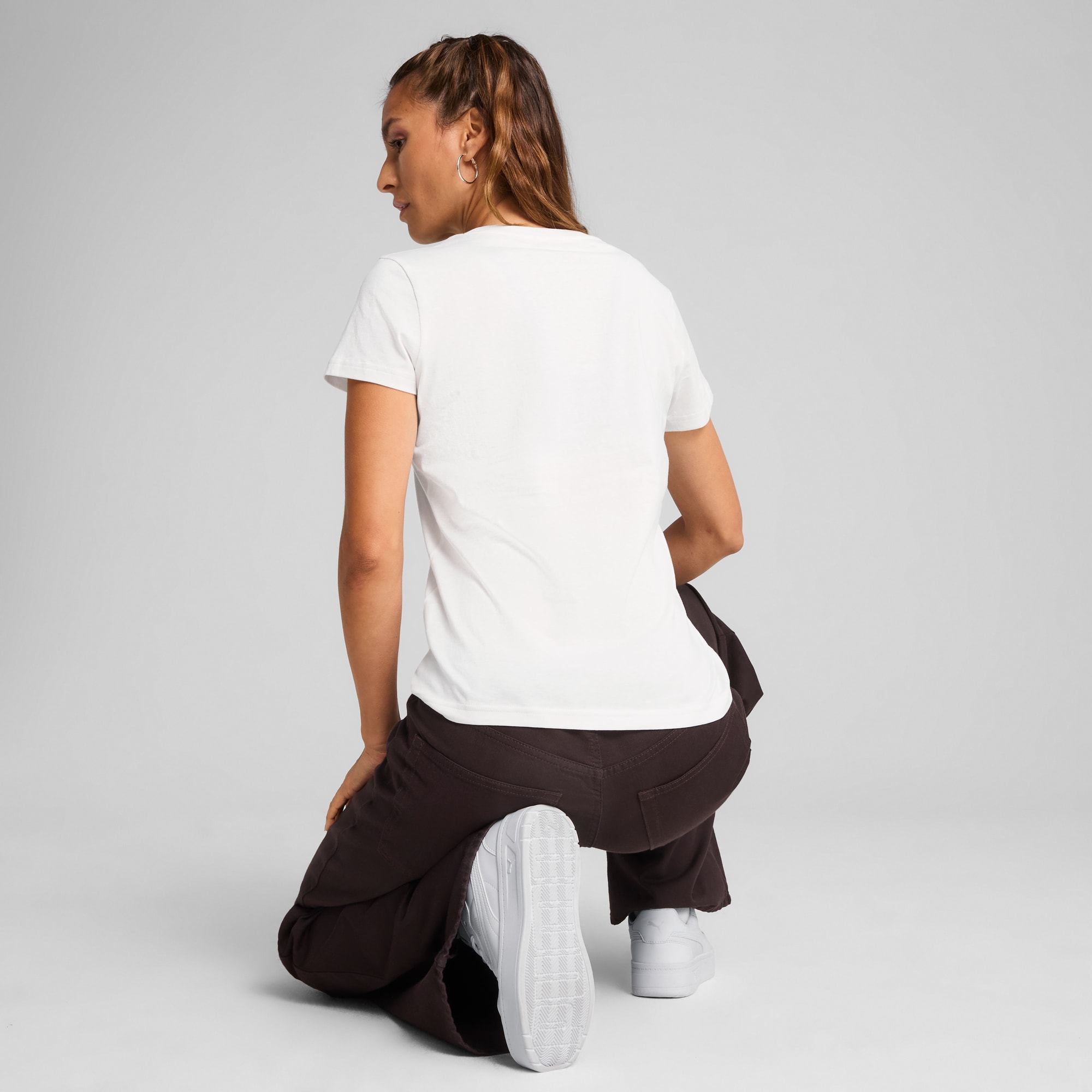 ESS NATURE 2.0 T-Shirt Damen, PUMA White, large