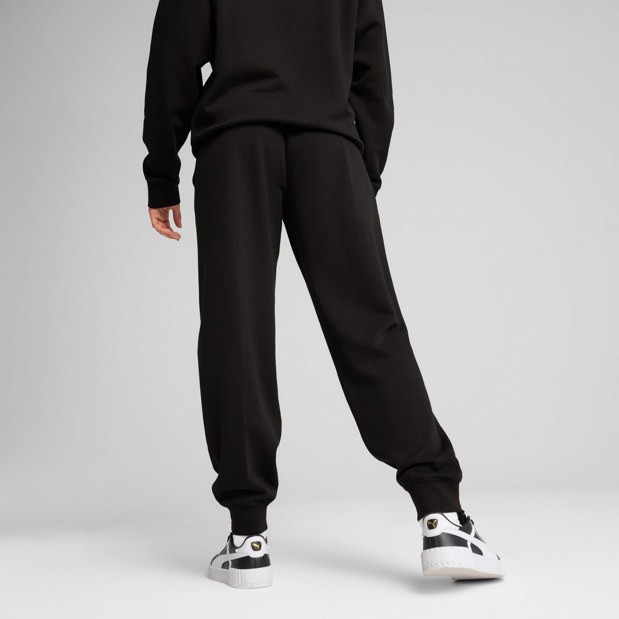 ESS NATURE 2.0 Comfort Sweatpants Women, PUMA Black, large