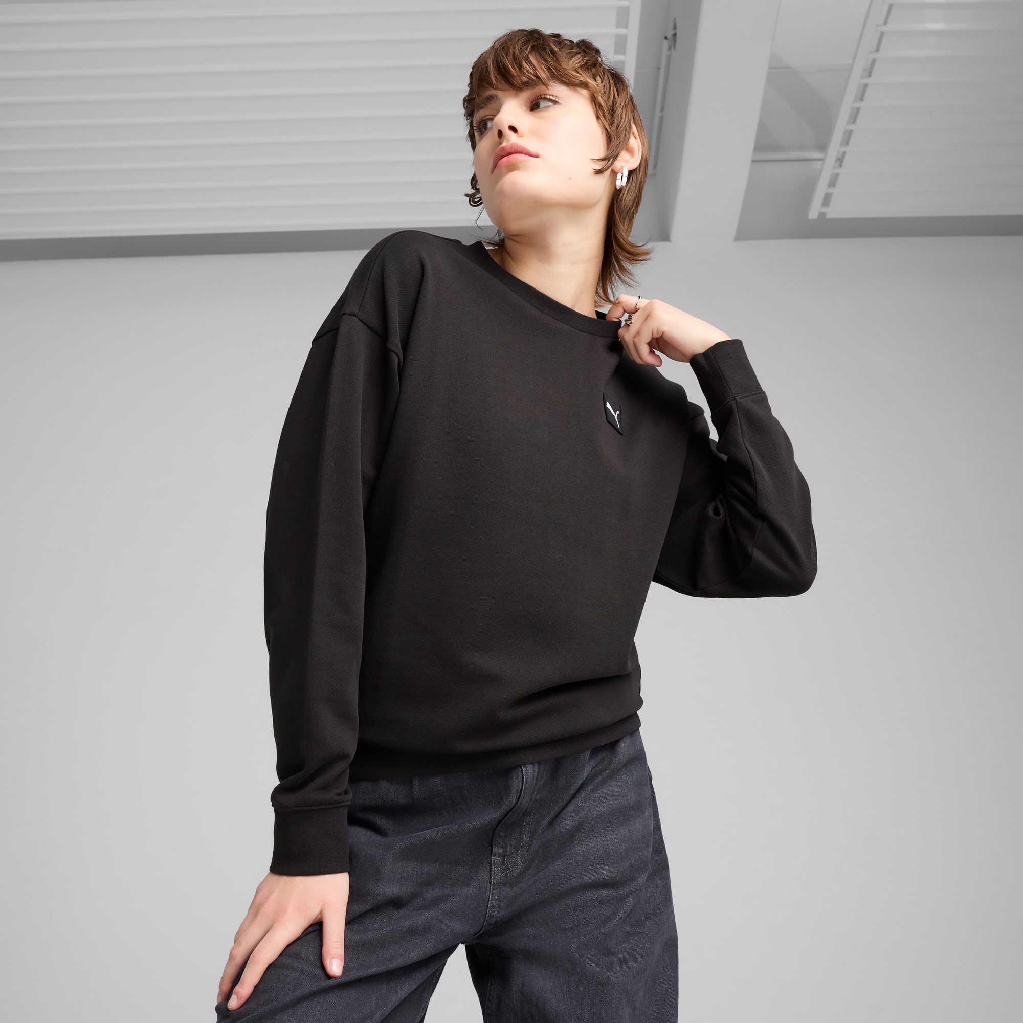 小物などお買い得な福袋 Essentials Elevated Women's Comfort Crew Sweatshirt | PUMA トップス