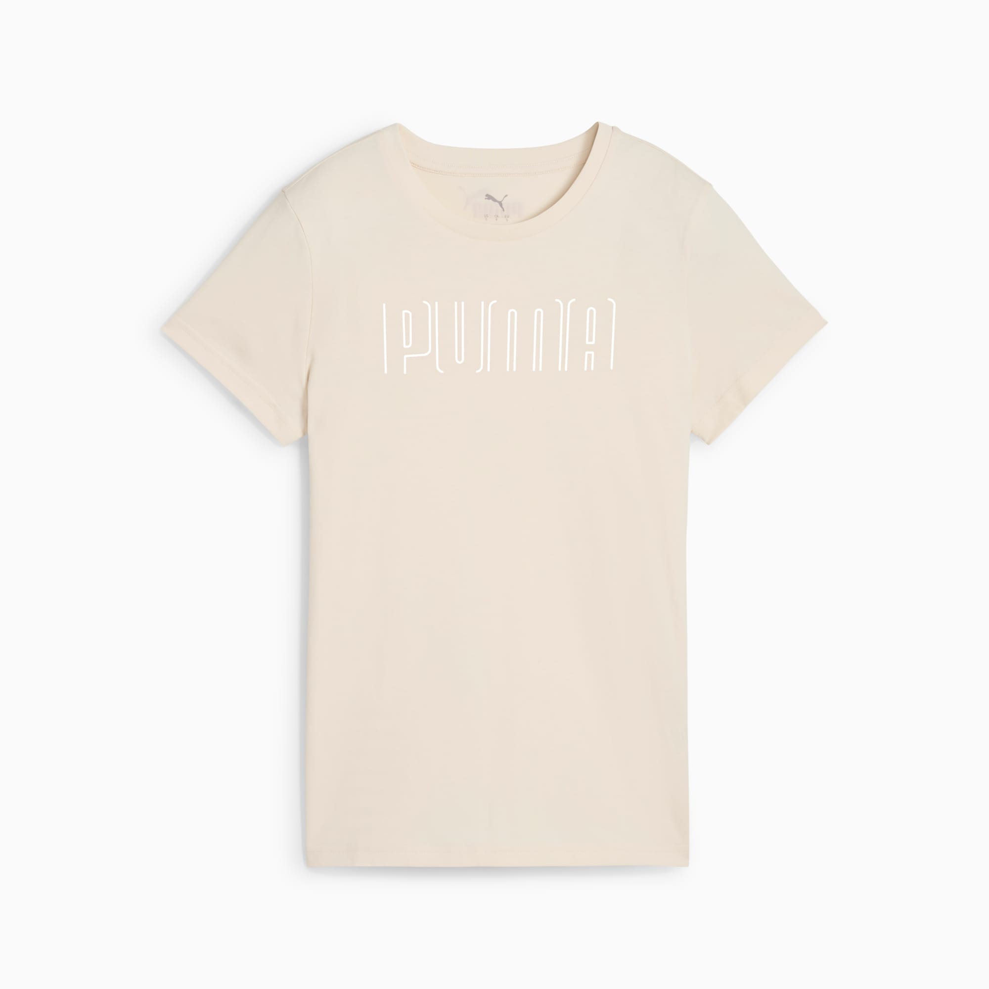 PUMA SPORT Graphic Tee Women, Alpine Snow, large-SEA
