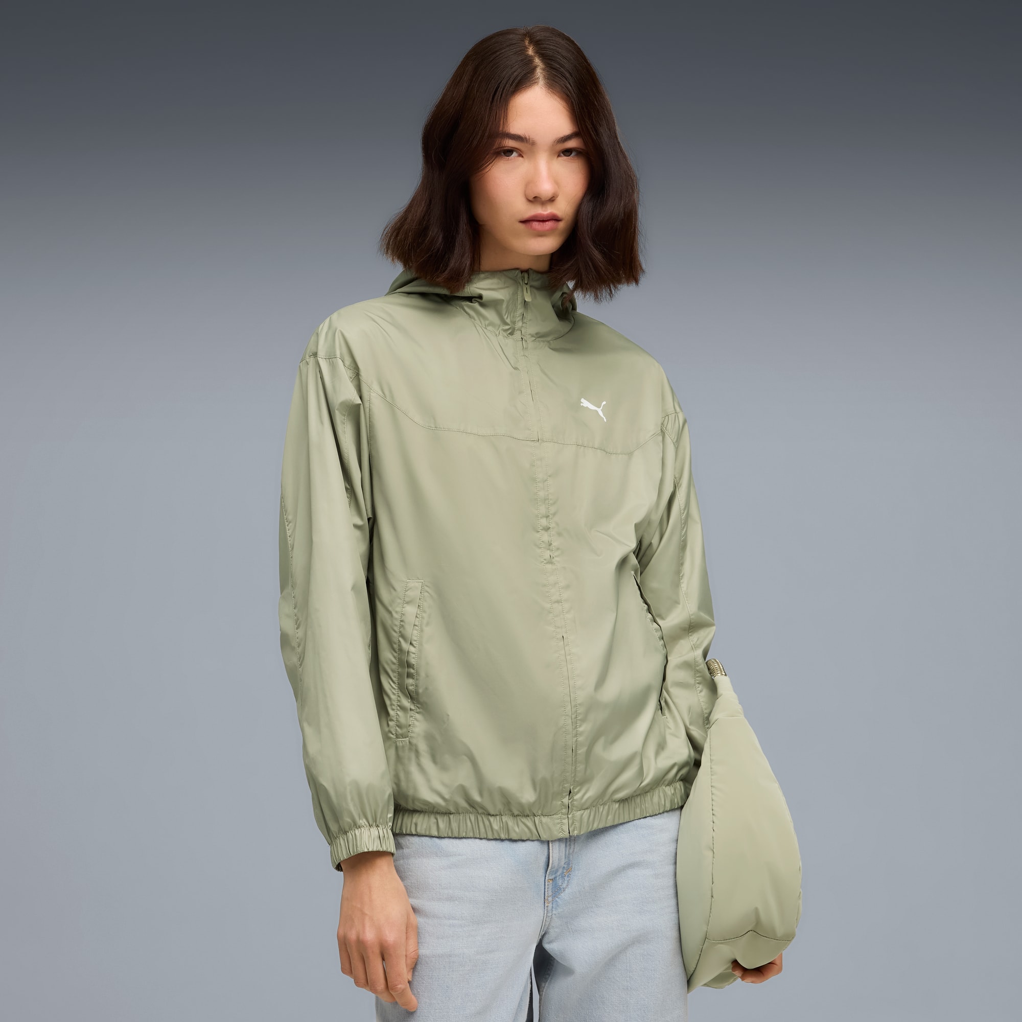 Coupe-vent décontracté Essentials Femme, Lux Army, large