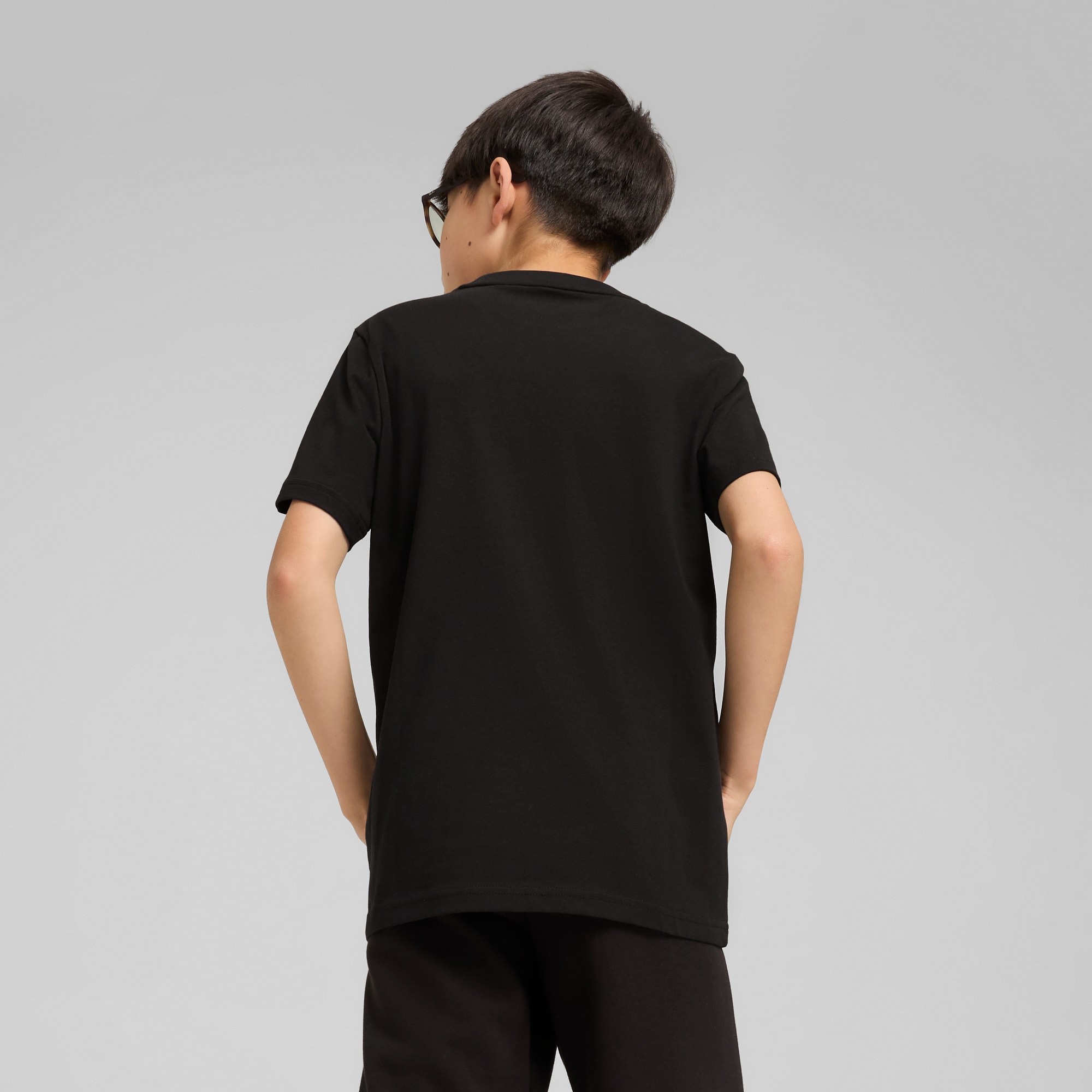 Essentials Camo T-Shirt Teenager, PUMA Black, large