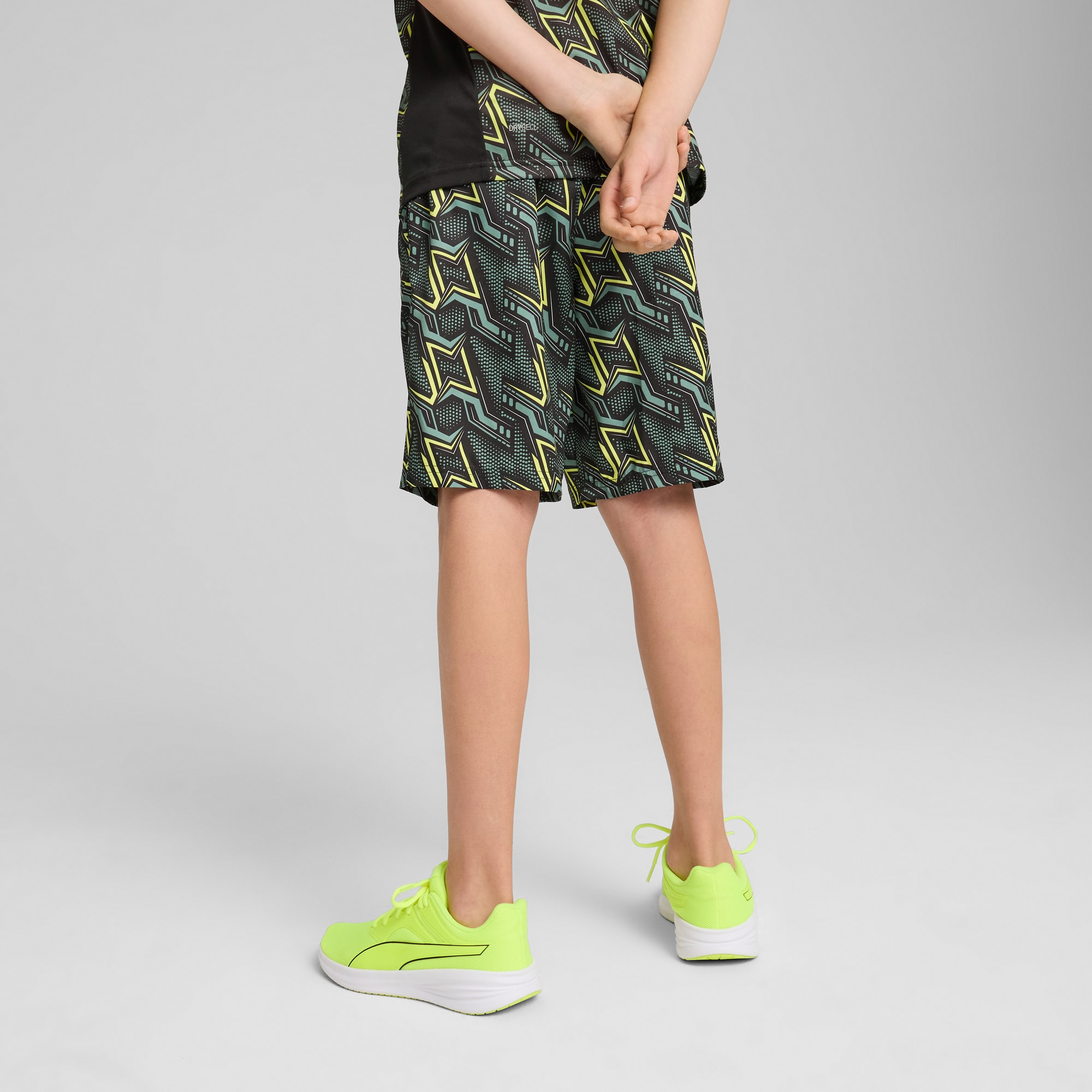 Essentials Woven Shorts Youth, PUMA Black, large