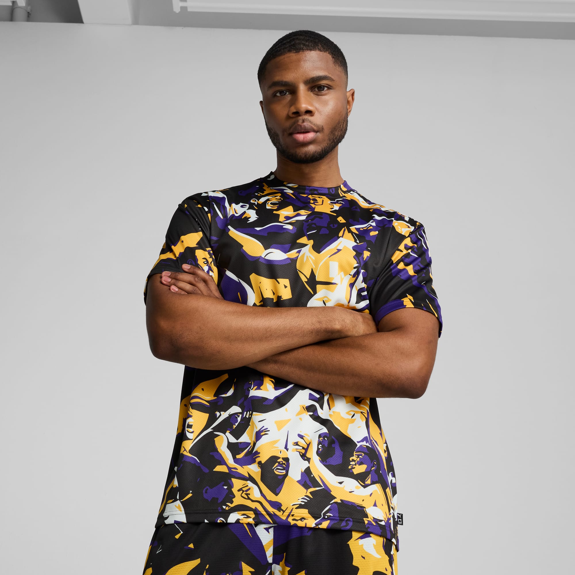 T shirt a motif integral Rival Rage Homme