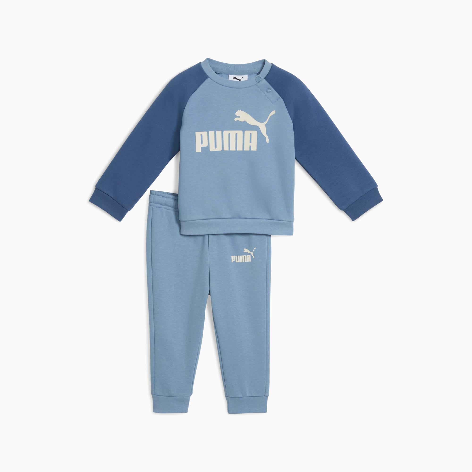 Minicats Essentials Raglan Crew set voor peuters, Cool Blue, large