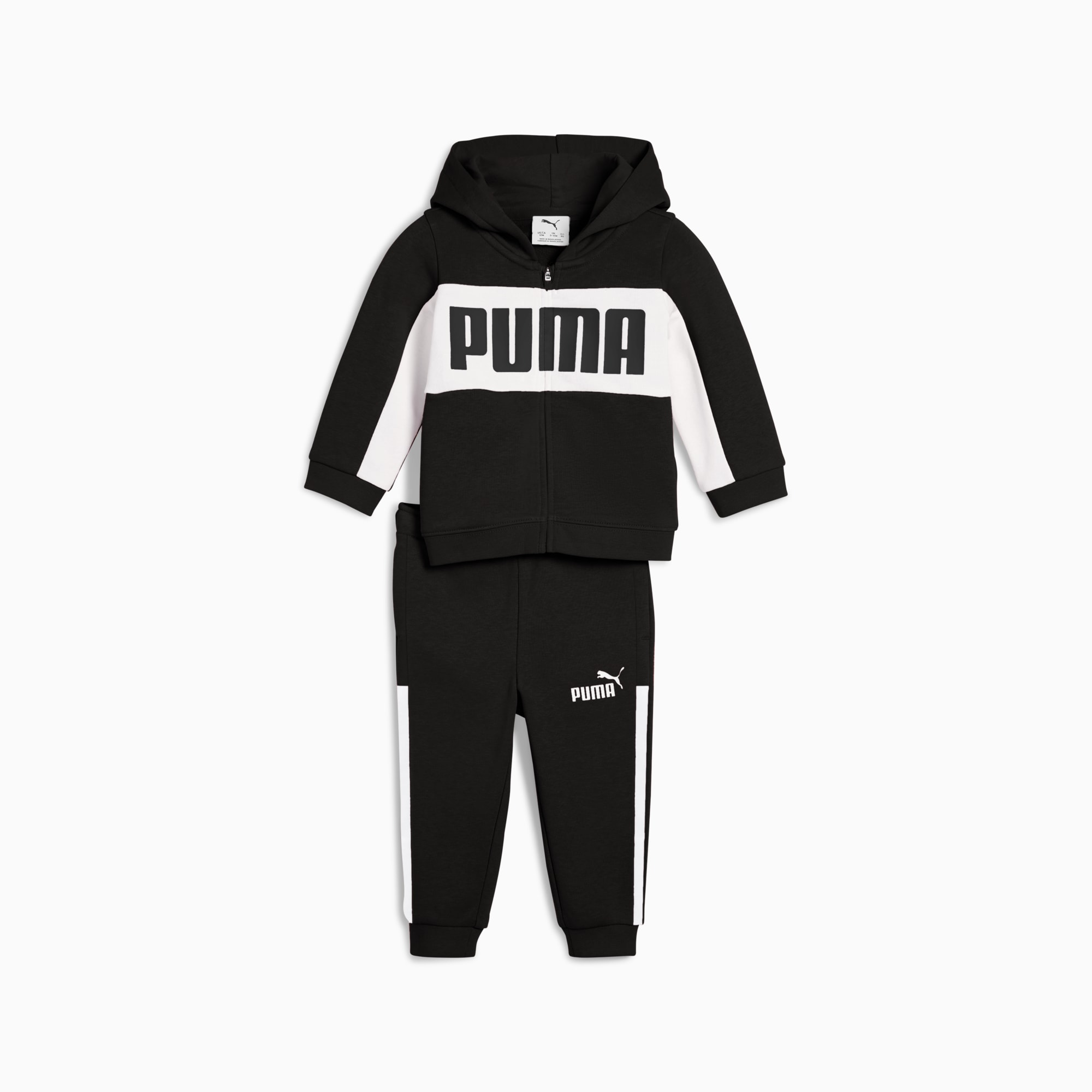 新発売 PUMA公式】ベビー ミニキャッツ ESS ブロック フルジップ ウォームアップウェア