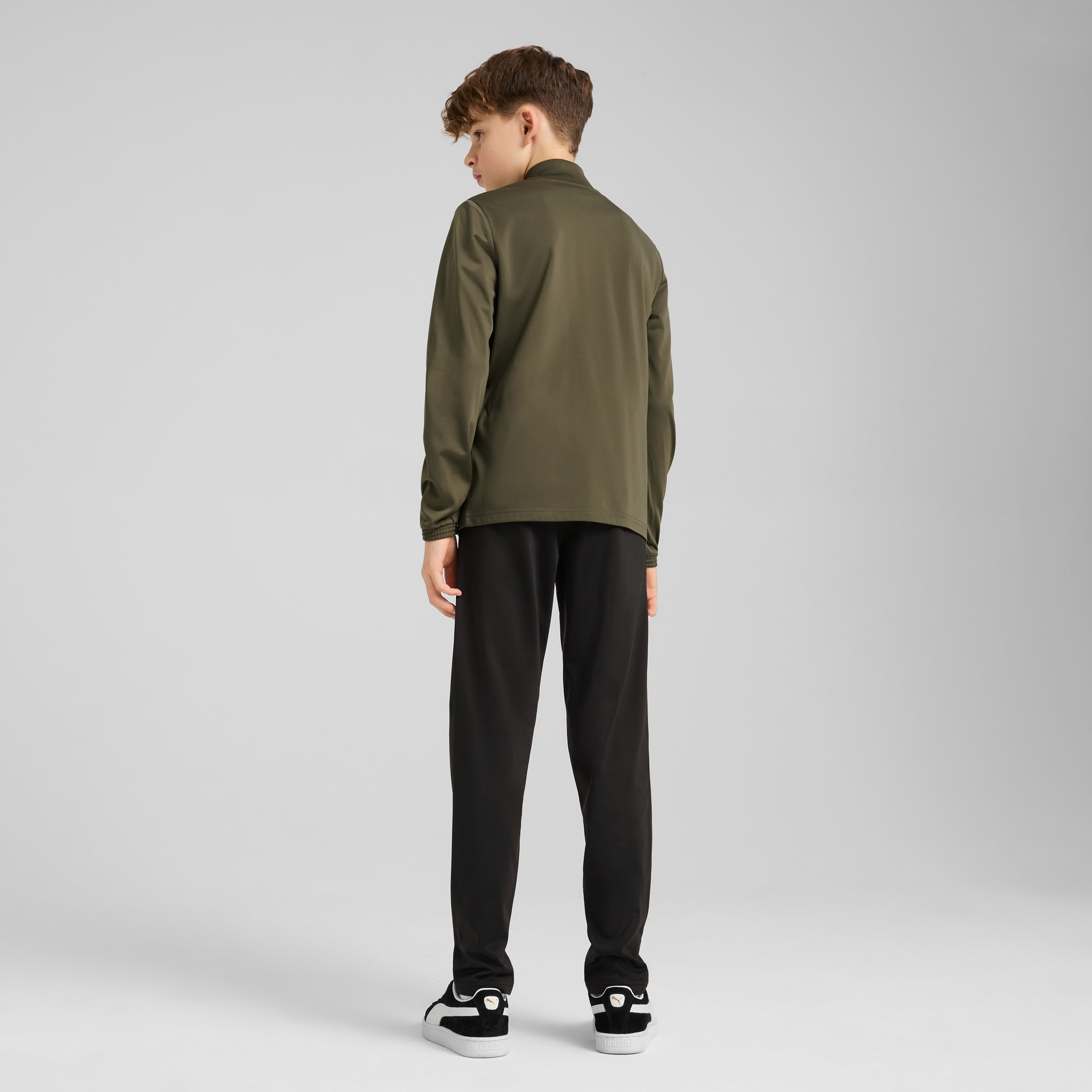Poly Baseball Suit Youth, Loden Green, large
