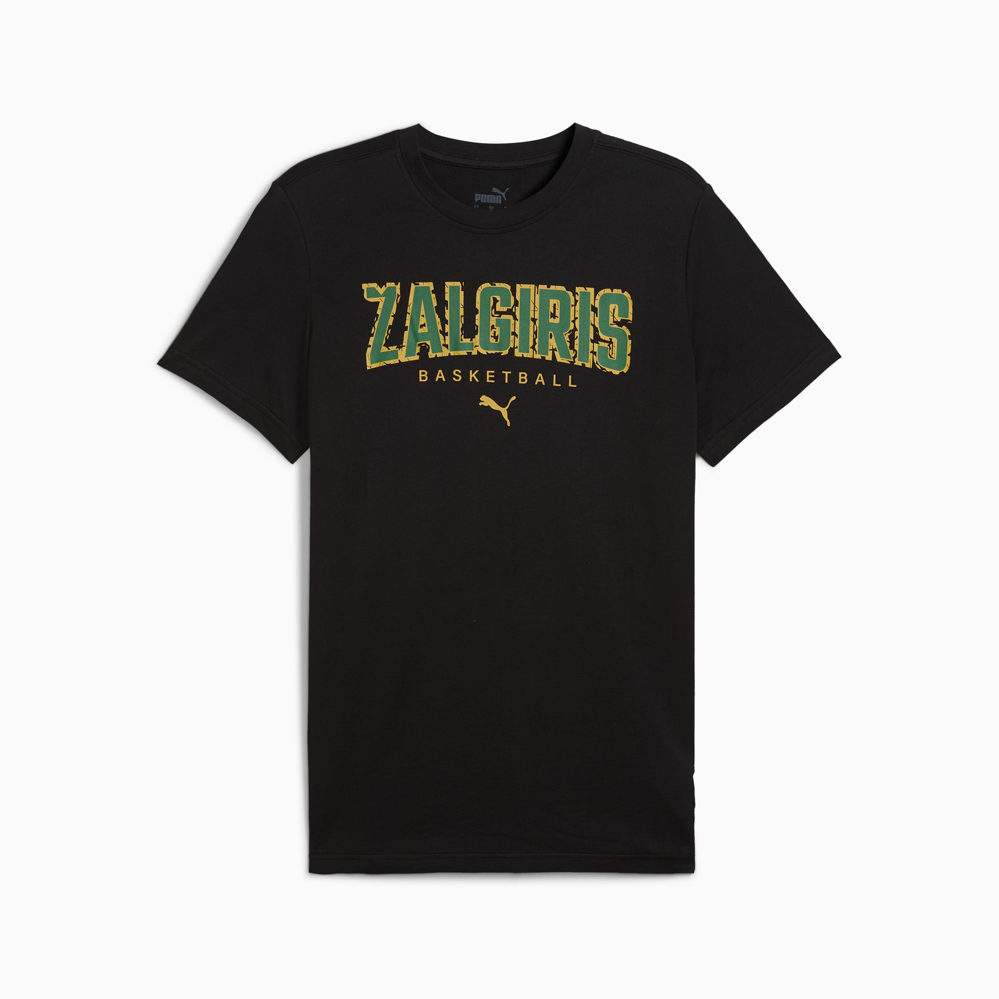 BC Zalgiris Kaunas Graphic Tee Men, PUMA Black, large