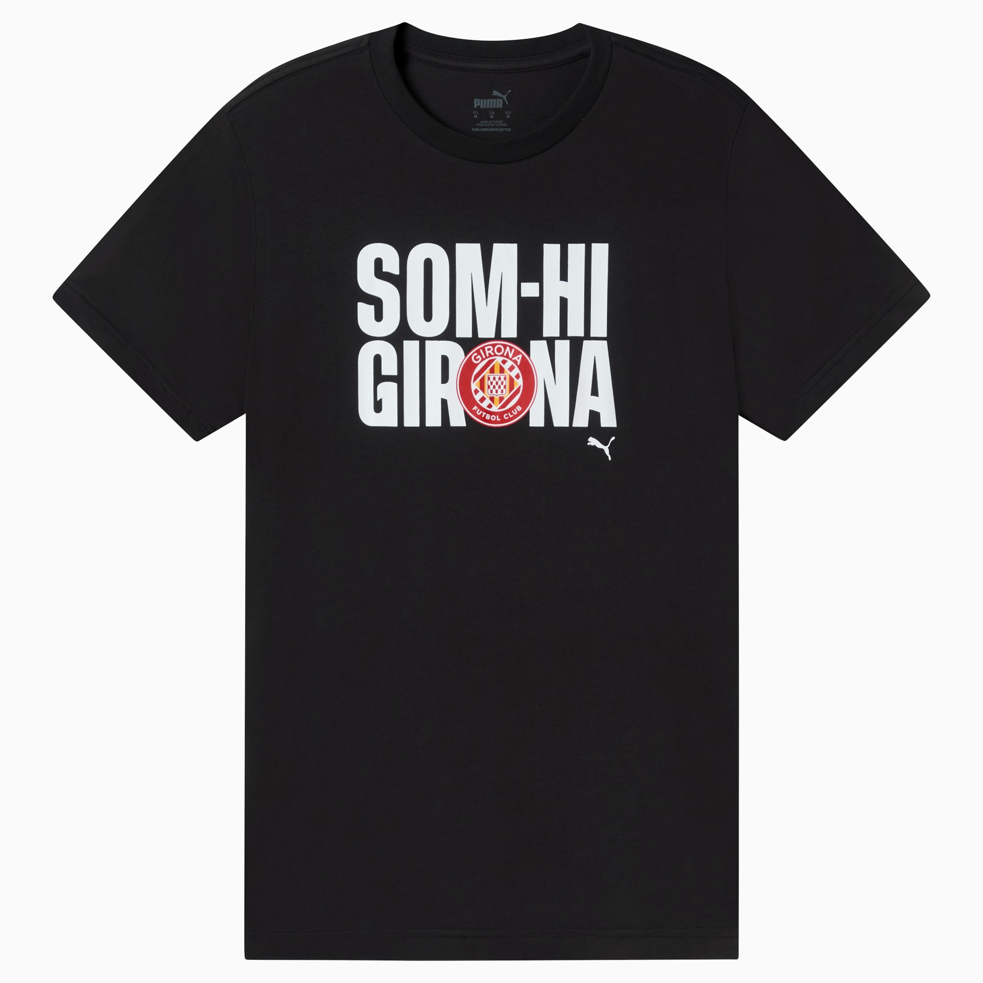 Girona FC Tee Men, PUMA Black-PUMA White, large