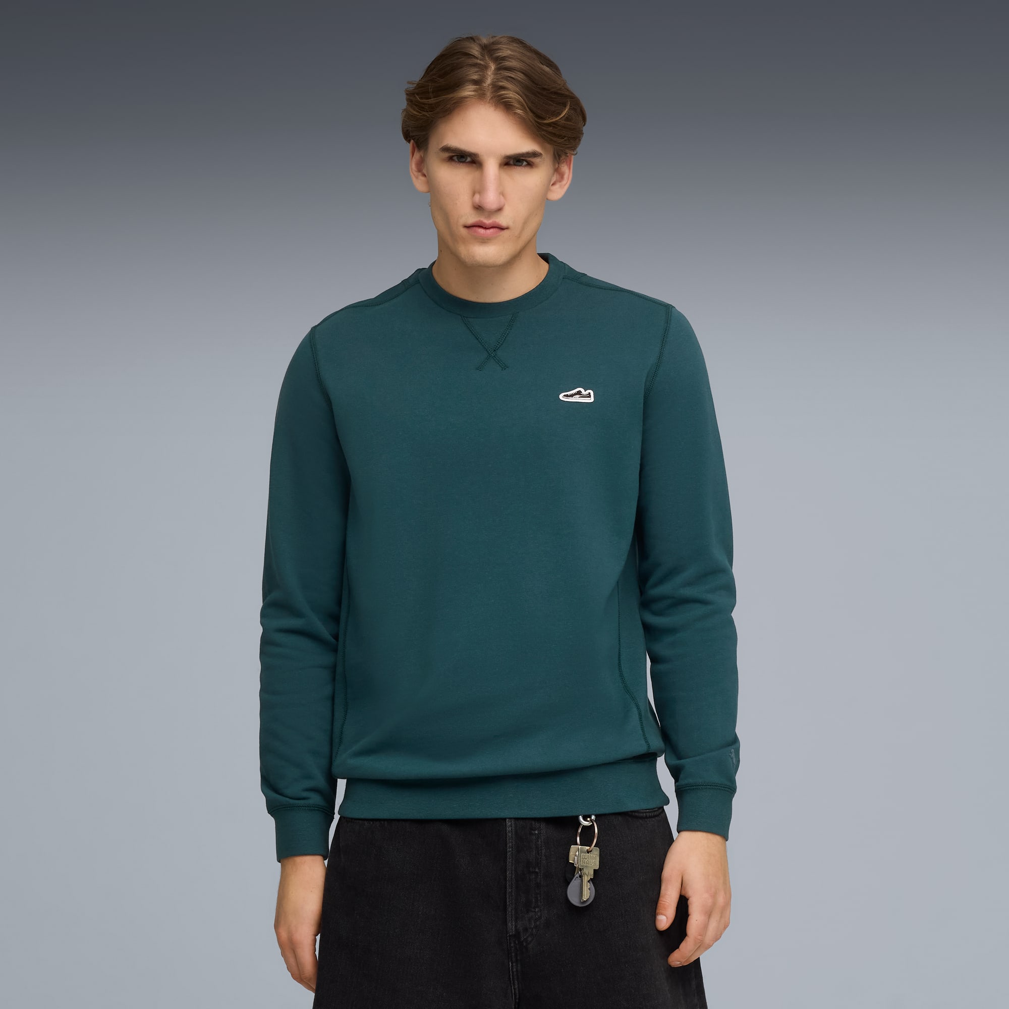 Wardrobe Essentials Suede Crew Men | PUMA