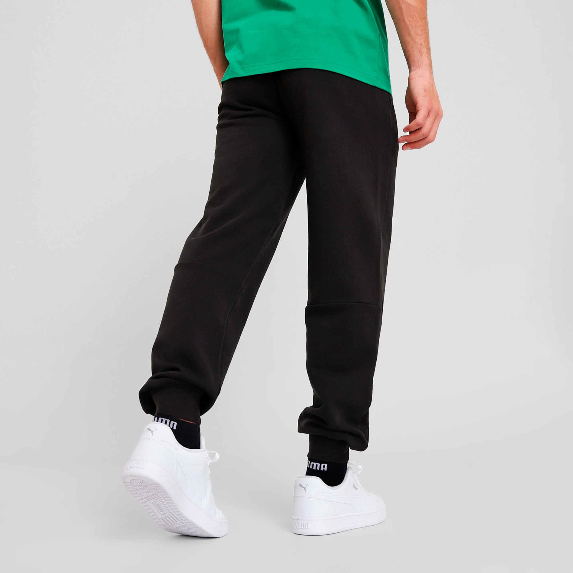 ★ PUMA★ ESS PUMA Pants FL cl M 84723302 puma-essentials-logo-chaki-