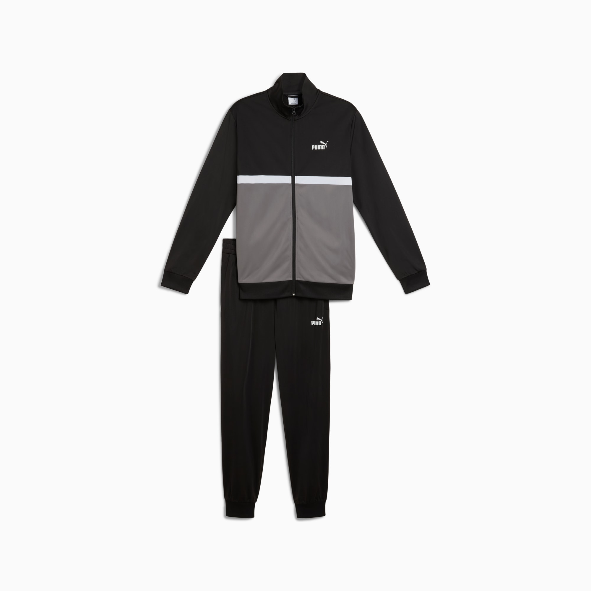 PUMA公式】メンズ ポリ カラーブロック スーツ 上下セット
