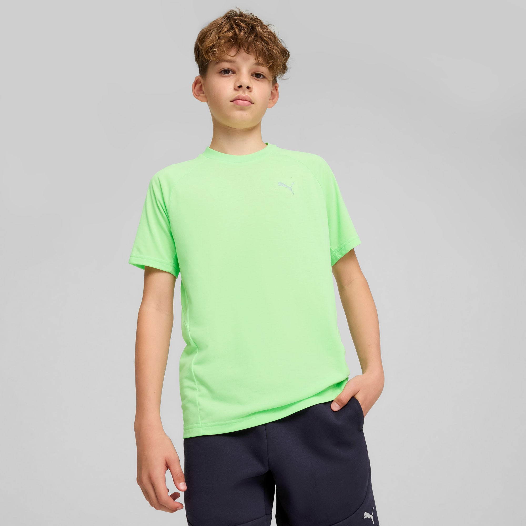 PUMA公式】ボーイズ エヴォストライプ 半袖 Tシャツ B 120-160cm