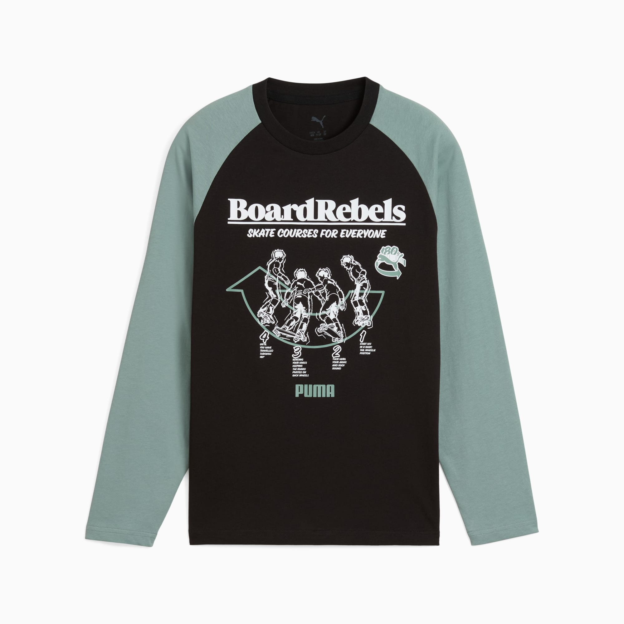 PUMA公式】ボーイズ ミッド90S 長袖 Tシャツ B 120-160cm