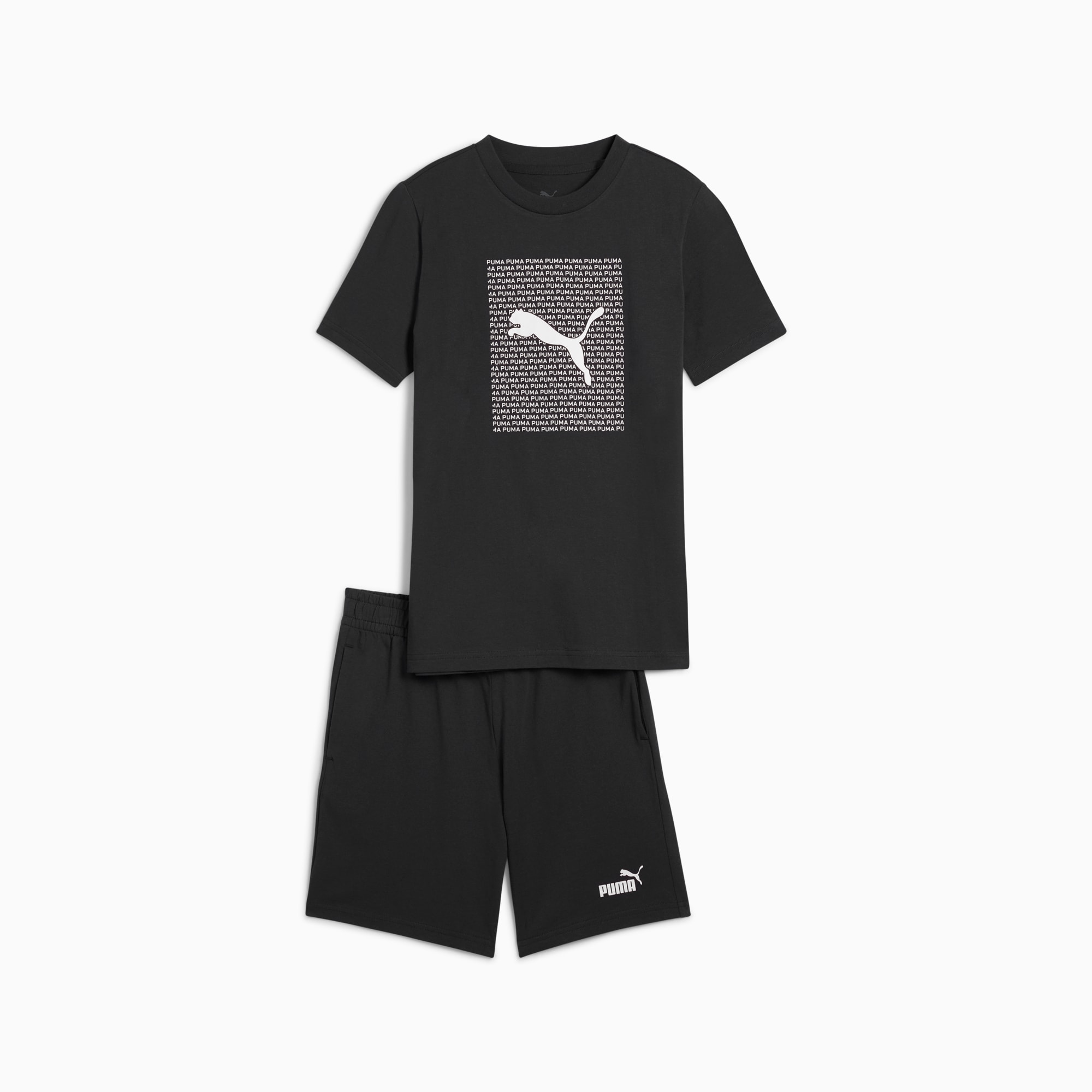 PUMA公式】ボーイズ ESS ロゴ ラブ HOG 半袖 Tシャツ & ショーツ