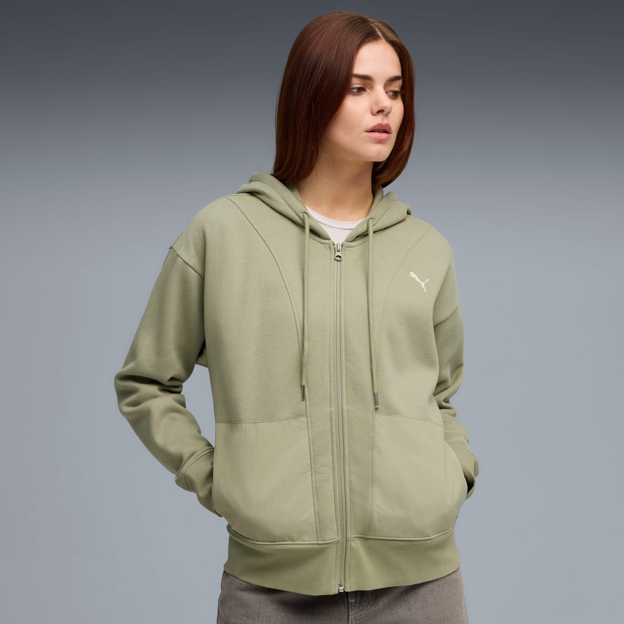 ルーフェン Her Women's Relaxed Zip-Up Hoodie | PUMA