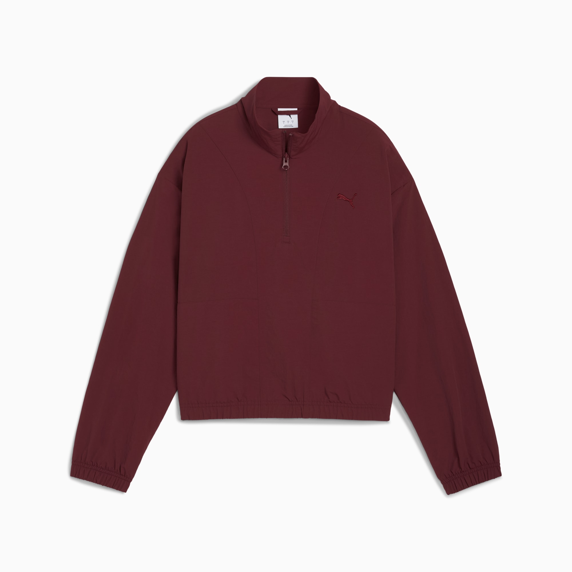 HER Relaxed Half-Zip Crew Women | PUMA