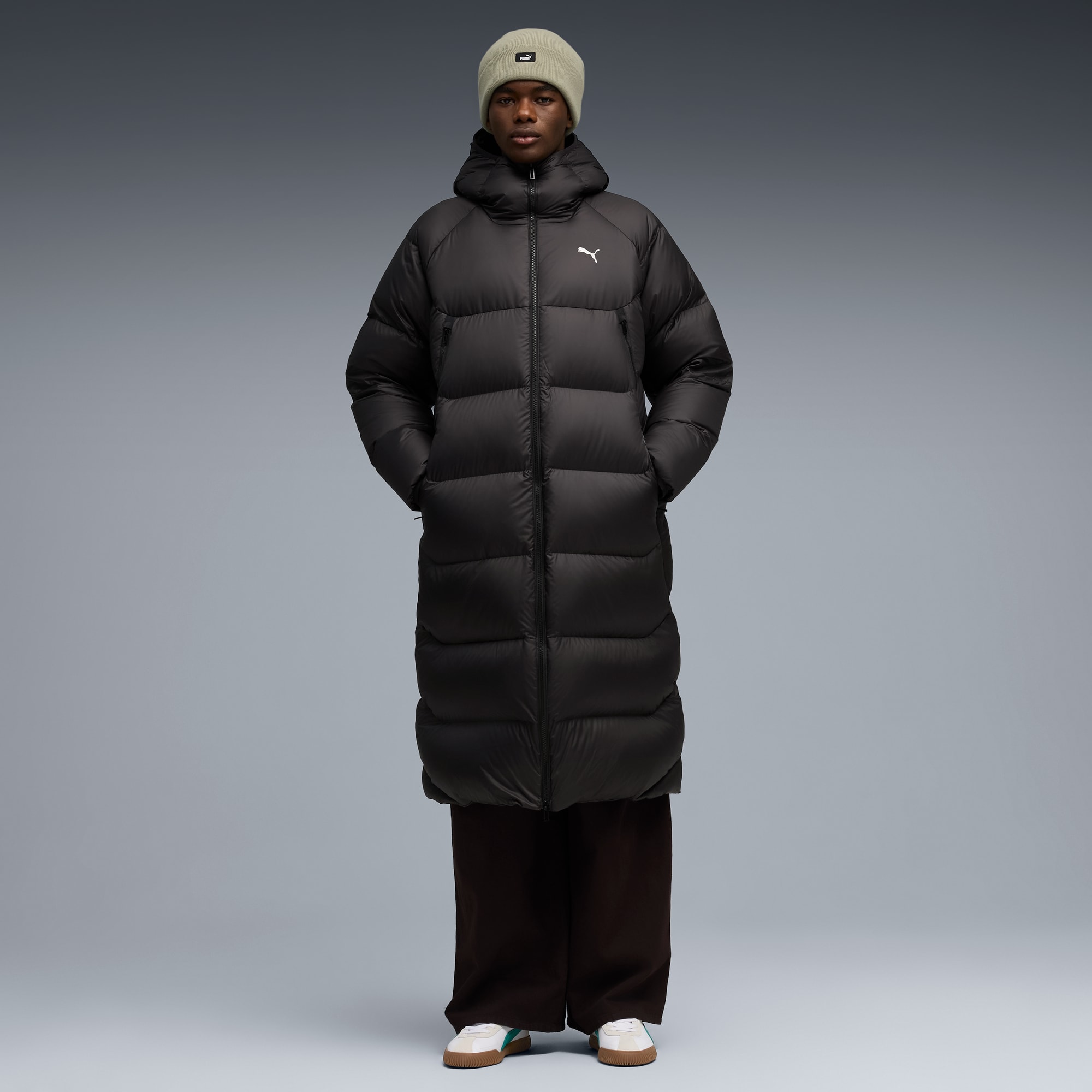Doudoune matelassée à capuche Homme, PUMA Black, large