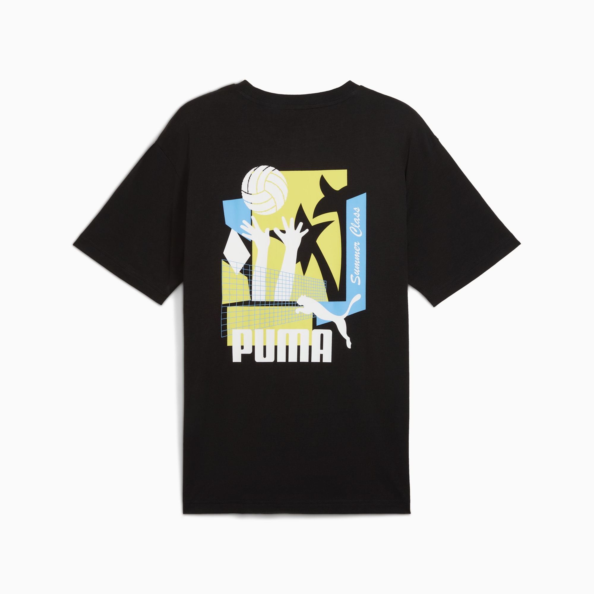 Graphics Summer Sports Tee Men, PUMA Black, large