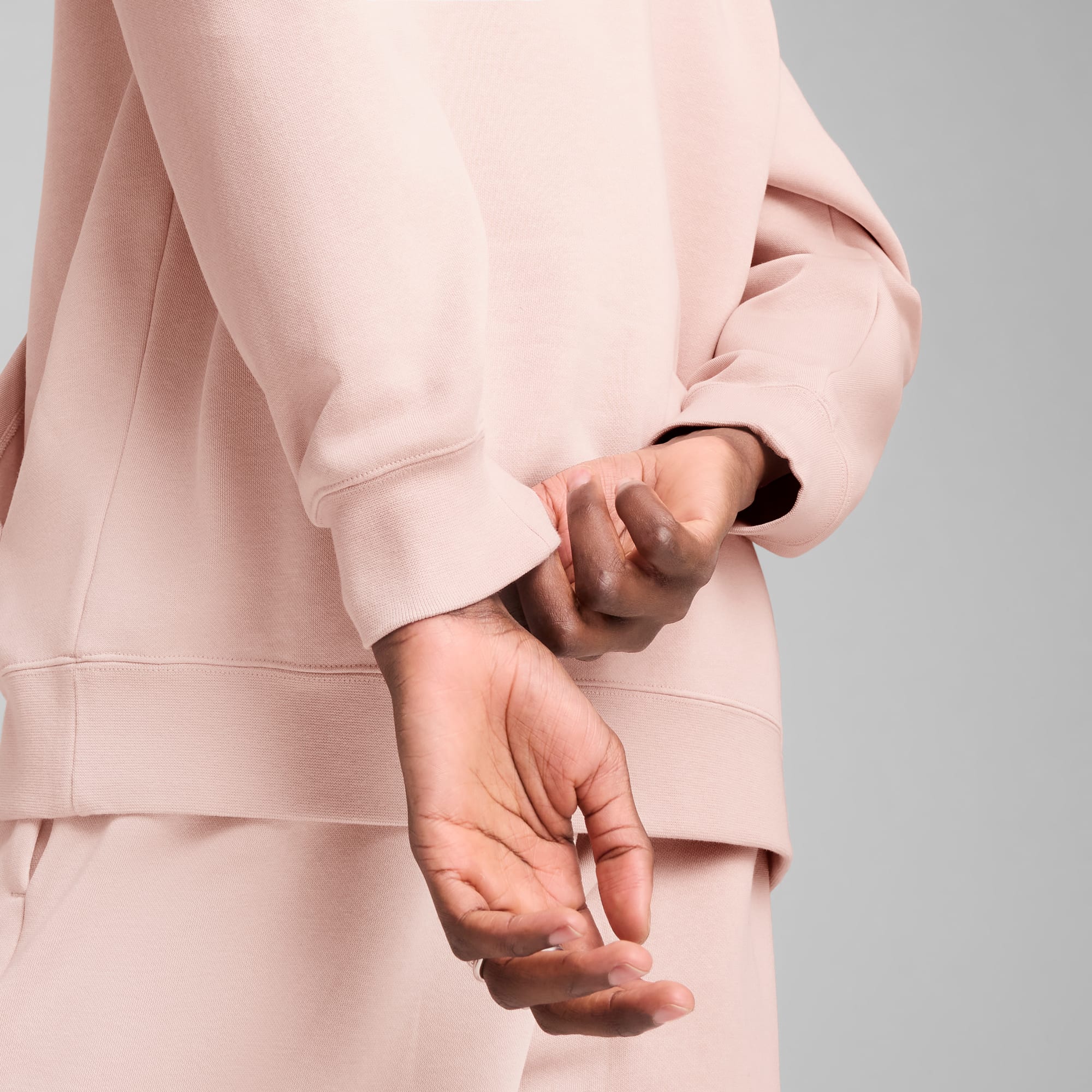 Essentials Elevated Hoodie Unisex, Rose Quartz, large