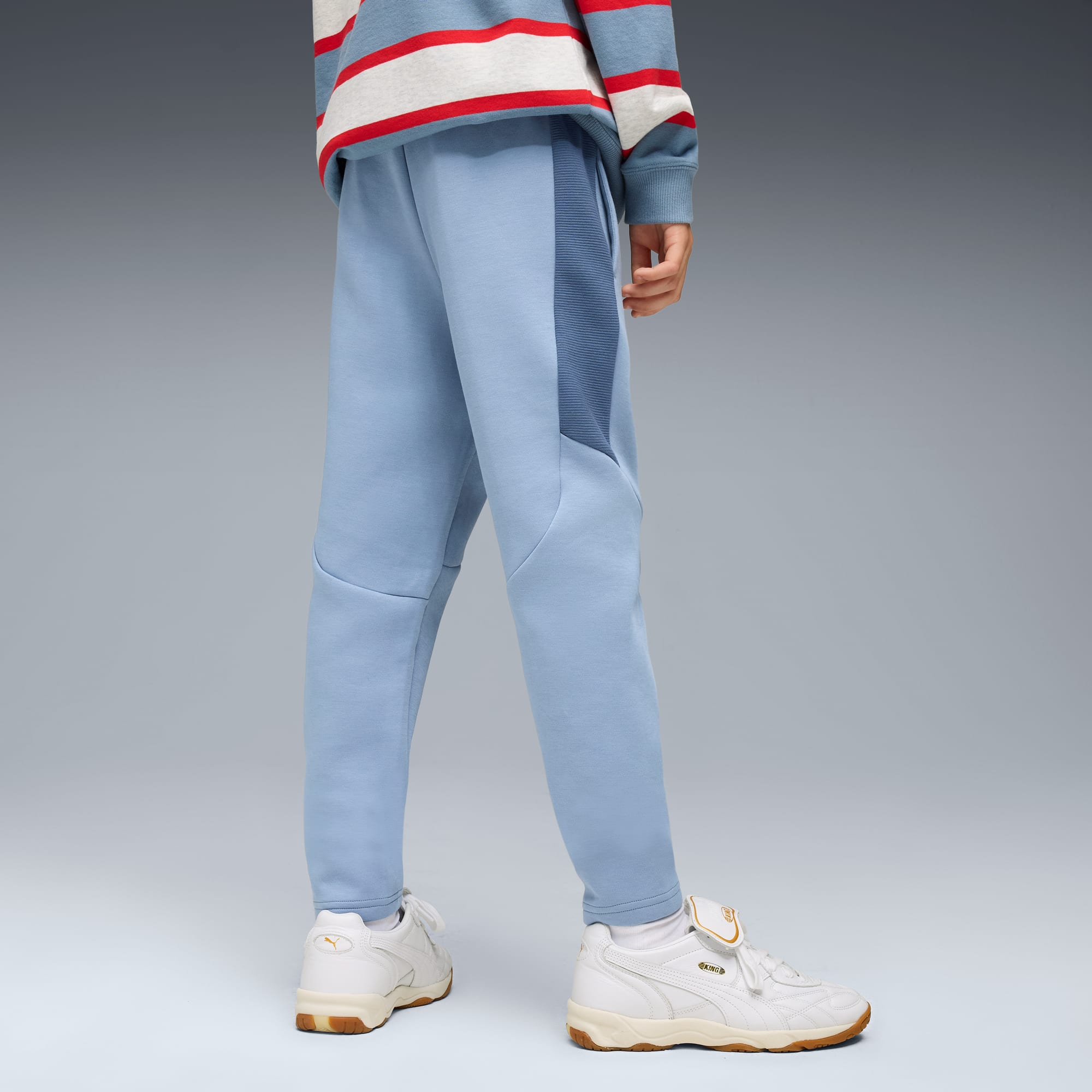 Pantaloni Evostripe da ragazzo, Cool Blue, large
