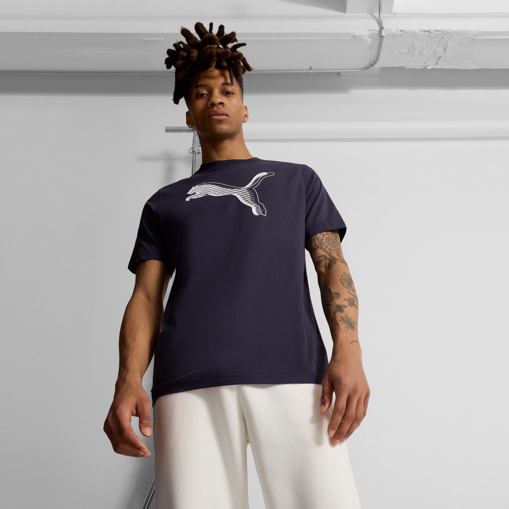 GRAPHICS PUMA Logo Men's Tee | PUMA