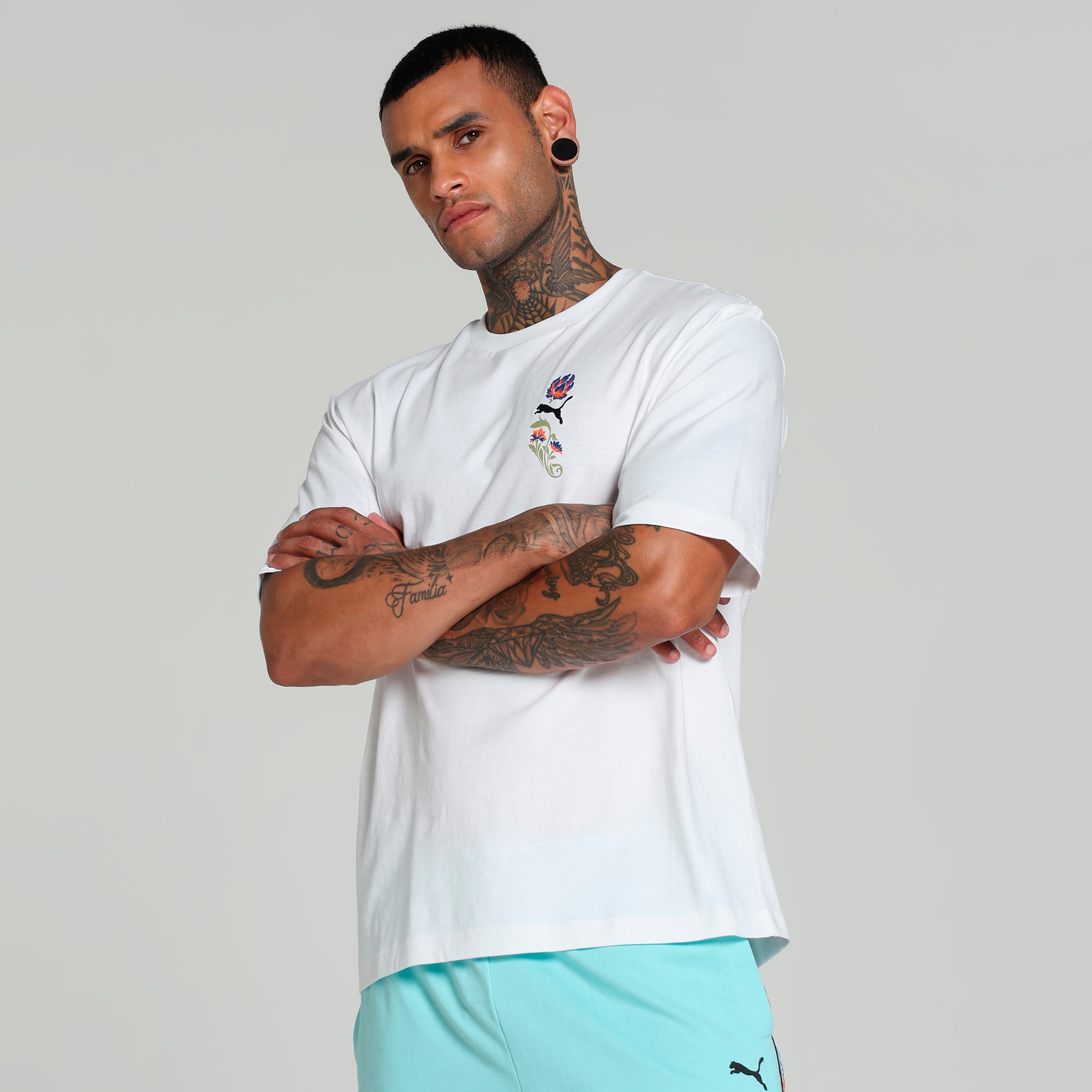 Floral Sport Men's Boxy Tee | PUMA