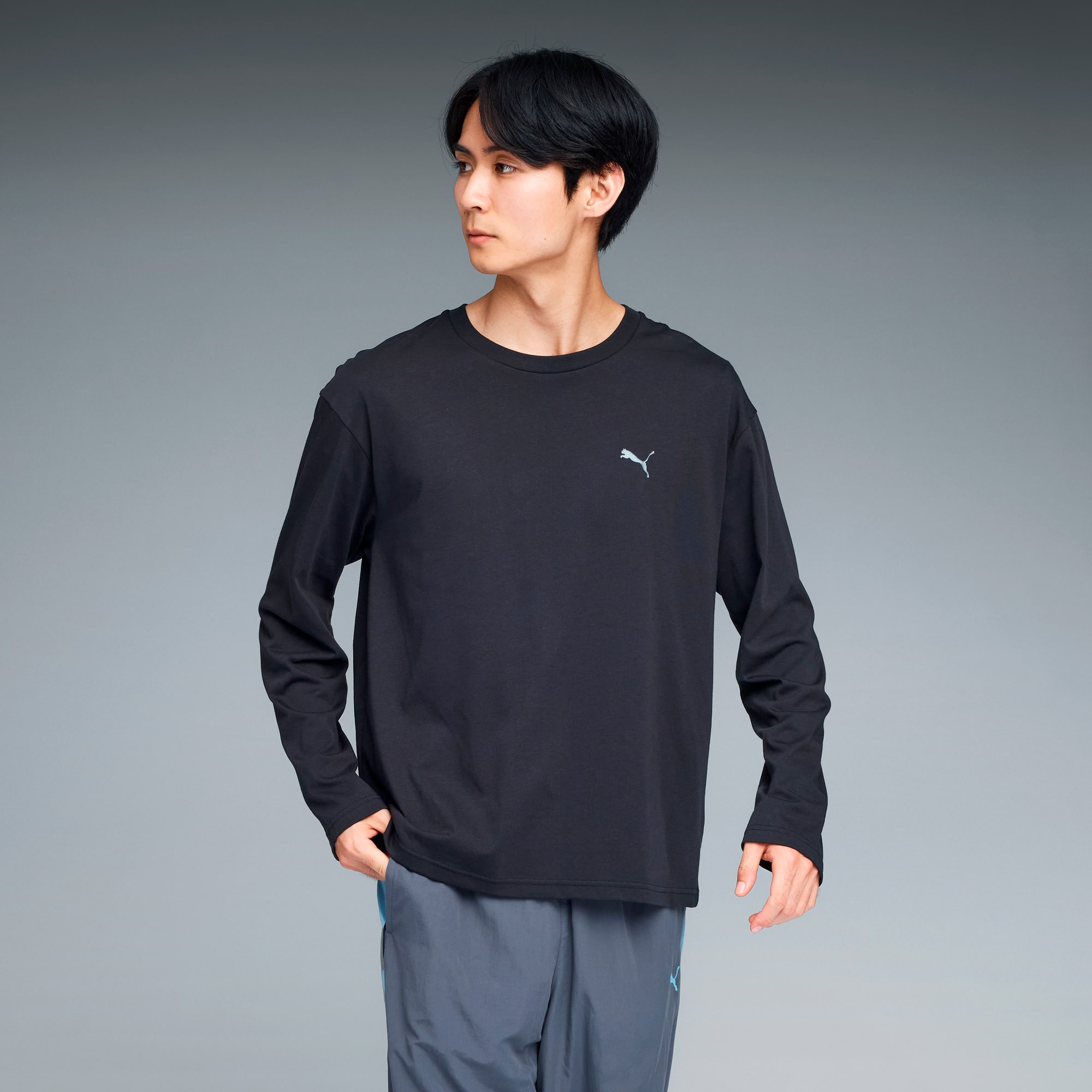 PUMA公式】メンズ ESS MX リラックスド キャット 長袖 Tシャツ