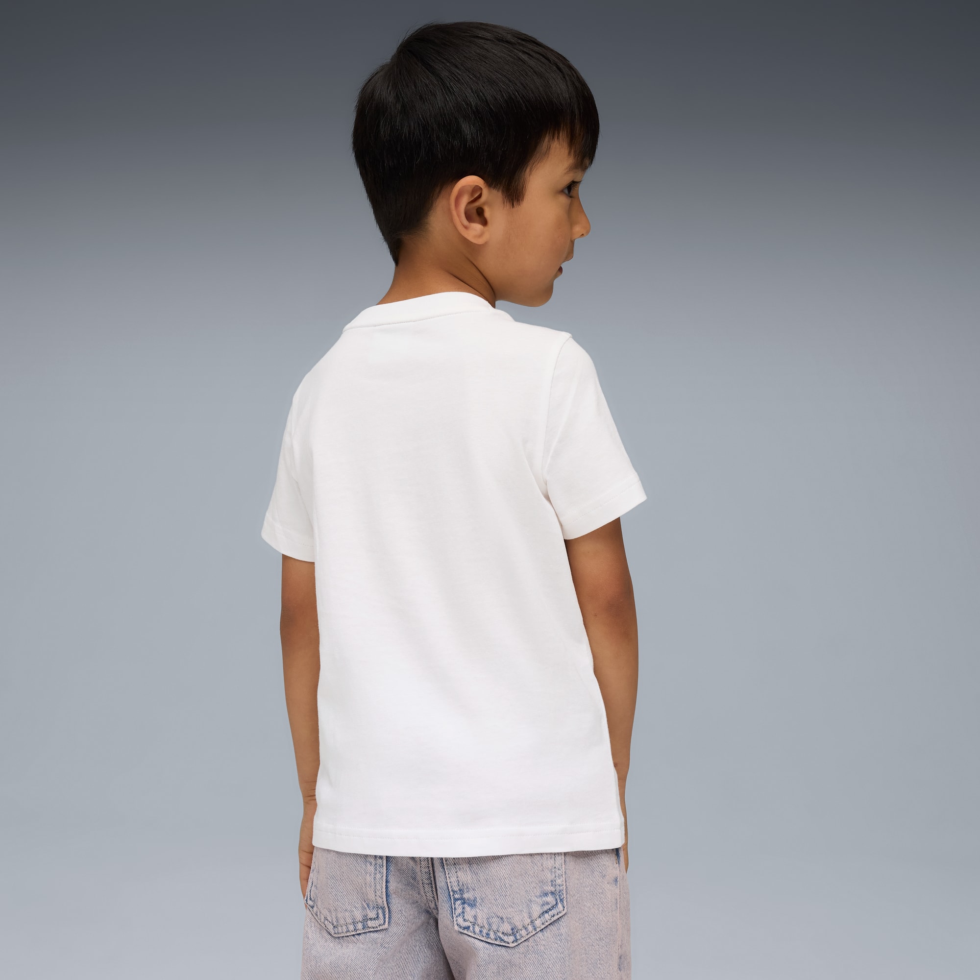 Super PUMA Graphic T-Shirt Kinder, PUMA White, large