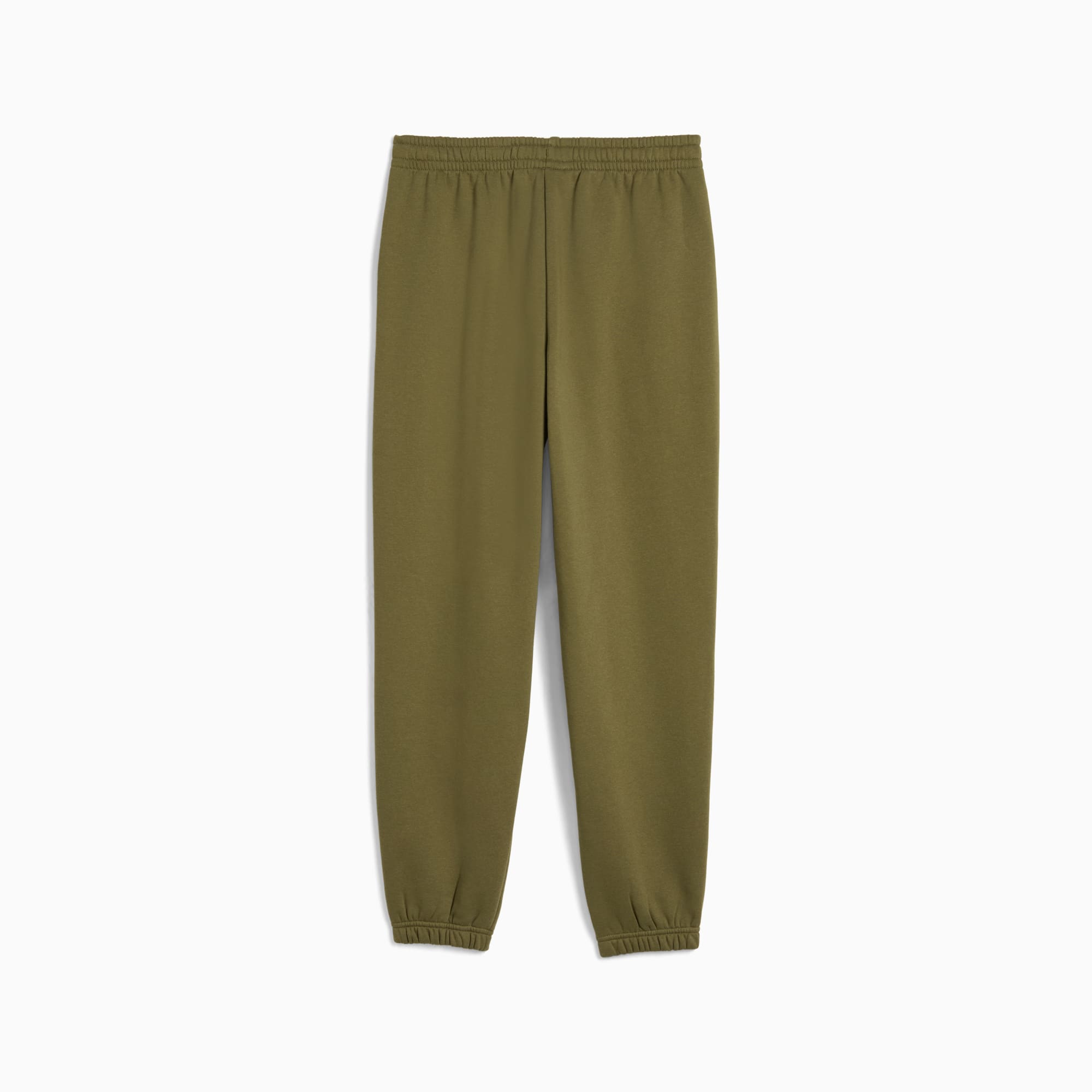 Essentials Elevated Relaxed Sweatpants Youth, Olive Drab, large
