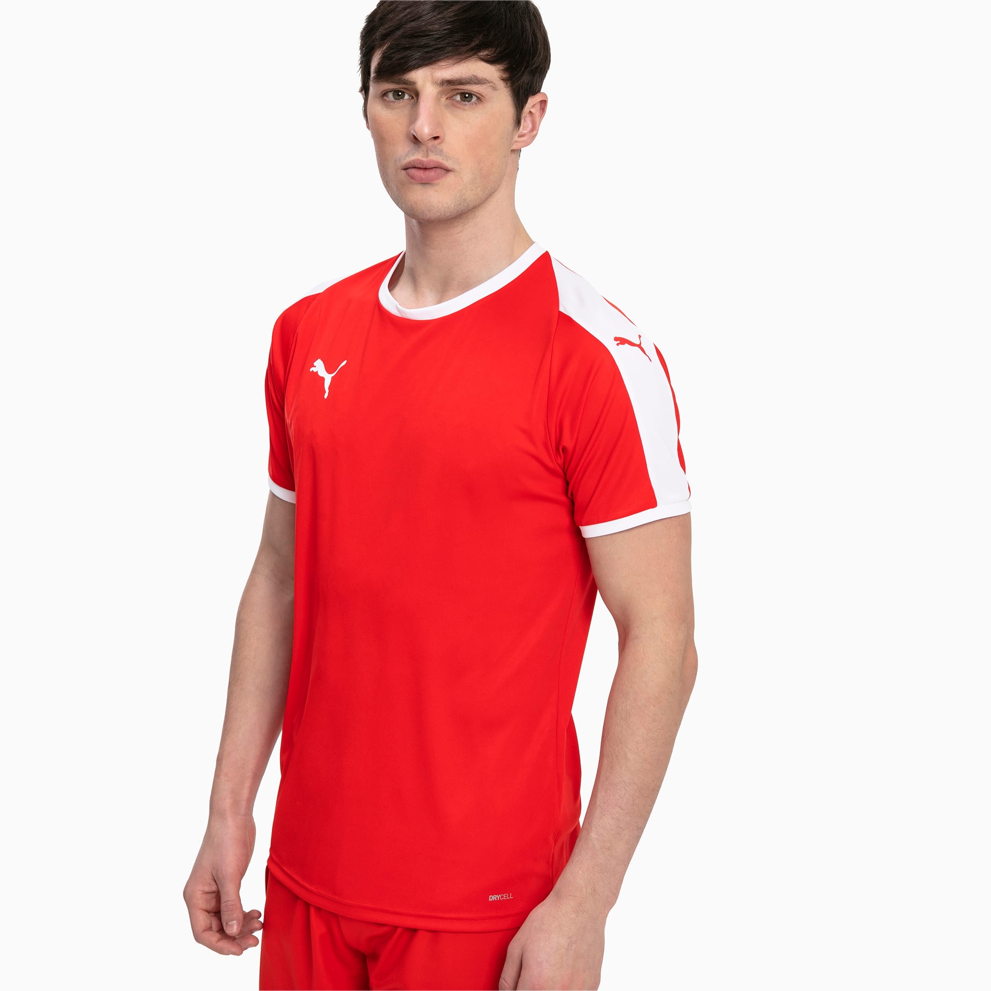 red puma jersey