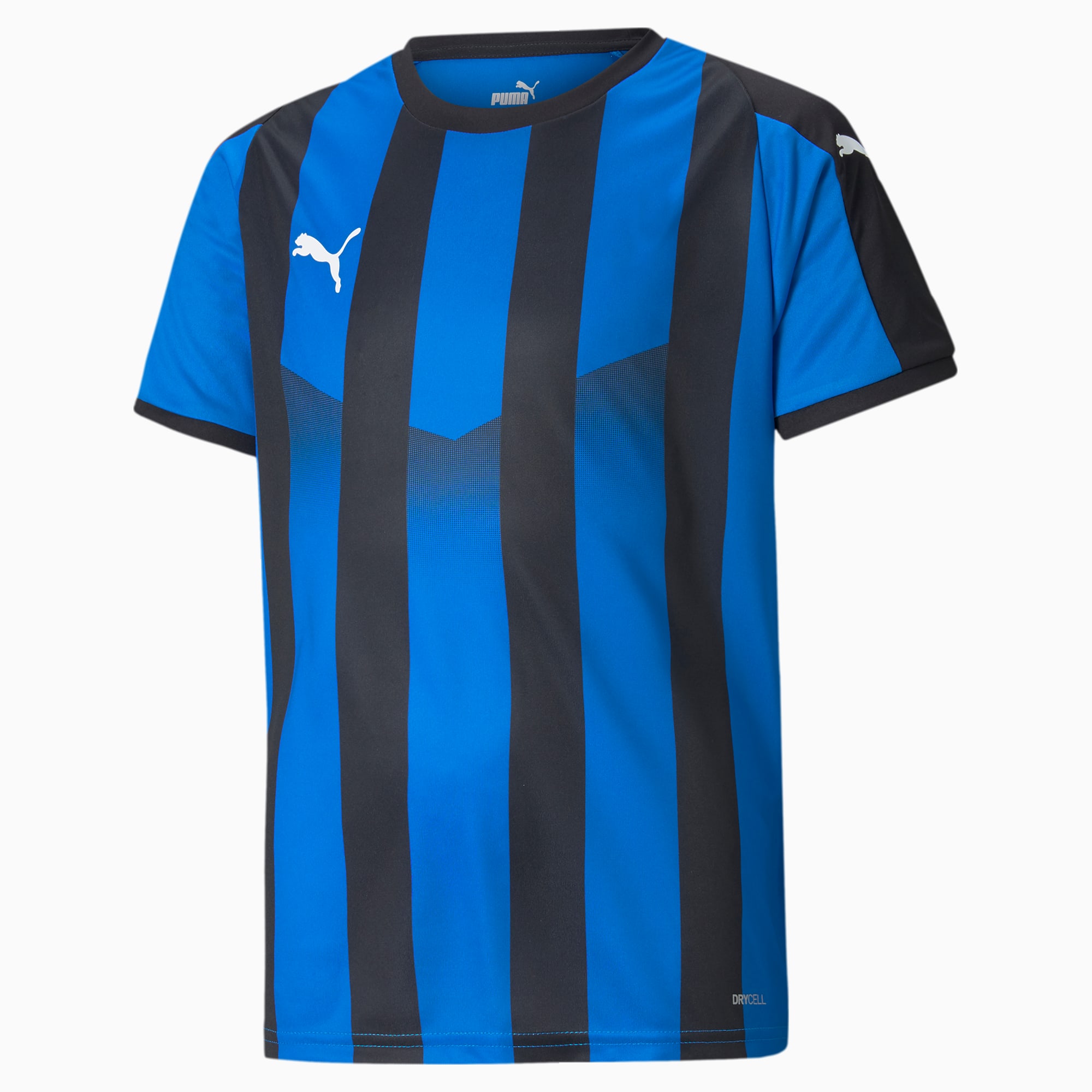 Liga Striped Kids Jersey Electric Blue Lemonade Black Puma Sale Puma Luxembourg The most common blue lemonade material is glass. puma com