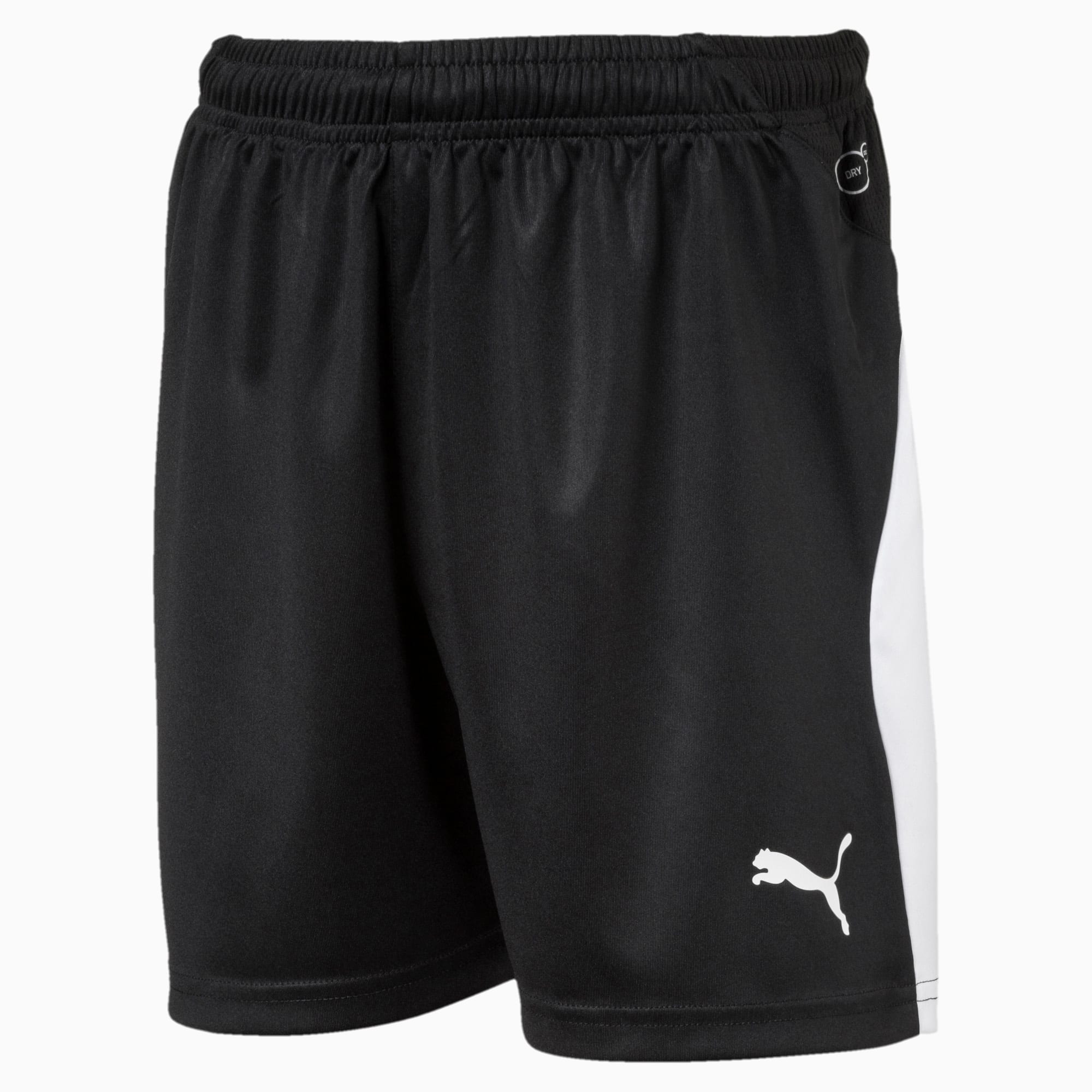 black puma football shorts - 58% OFF 