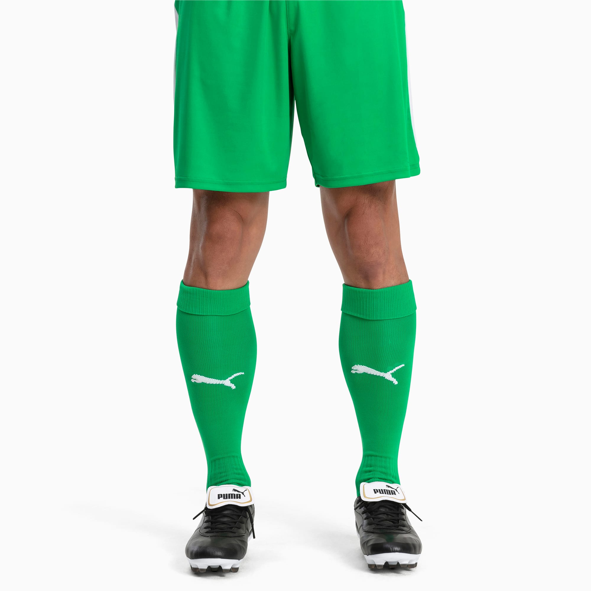 green puma football socks