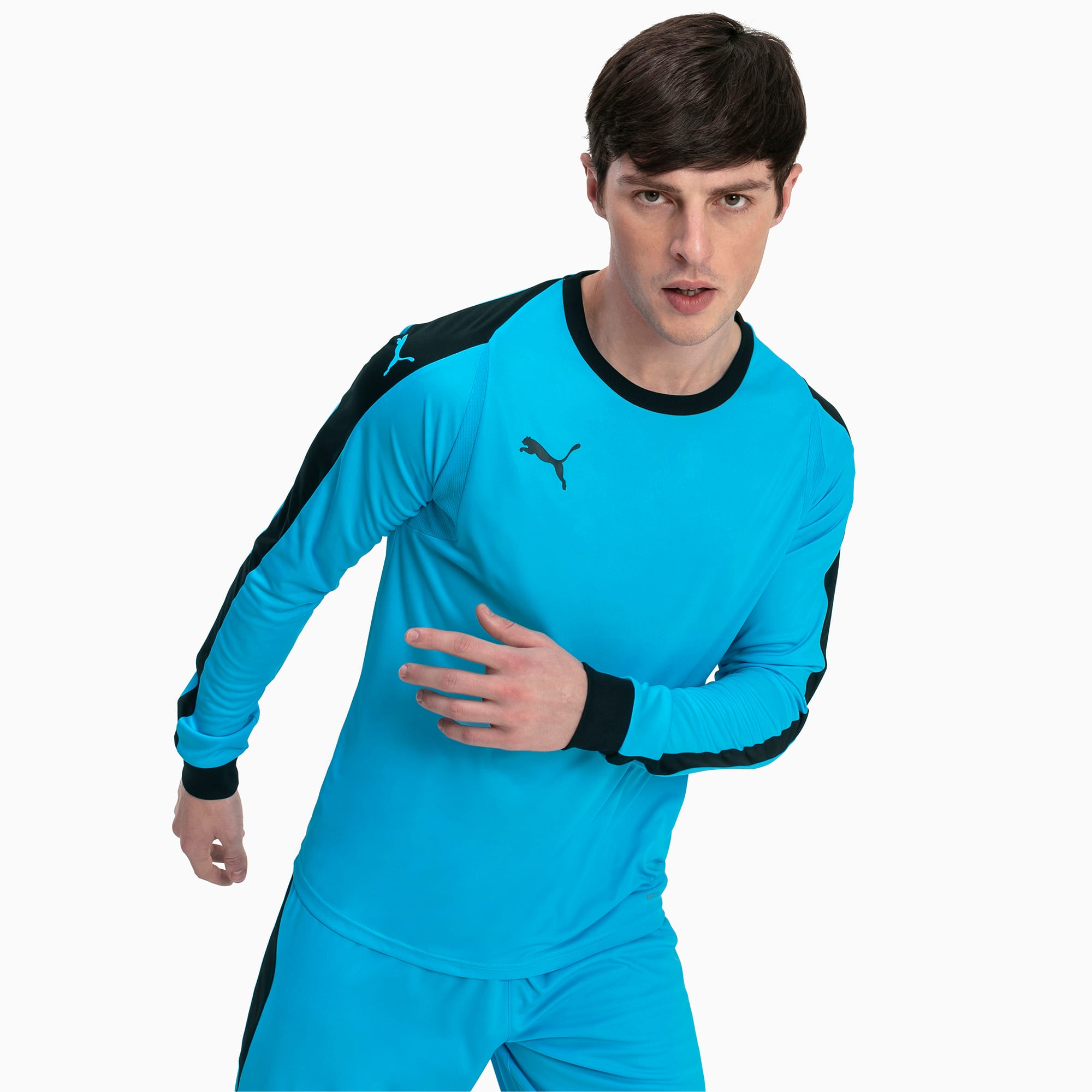 Liga Long Sleeve Men S Football Goalkeeper Jersey Aquarius Puma