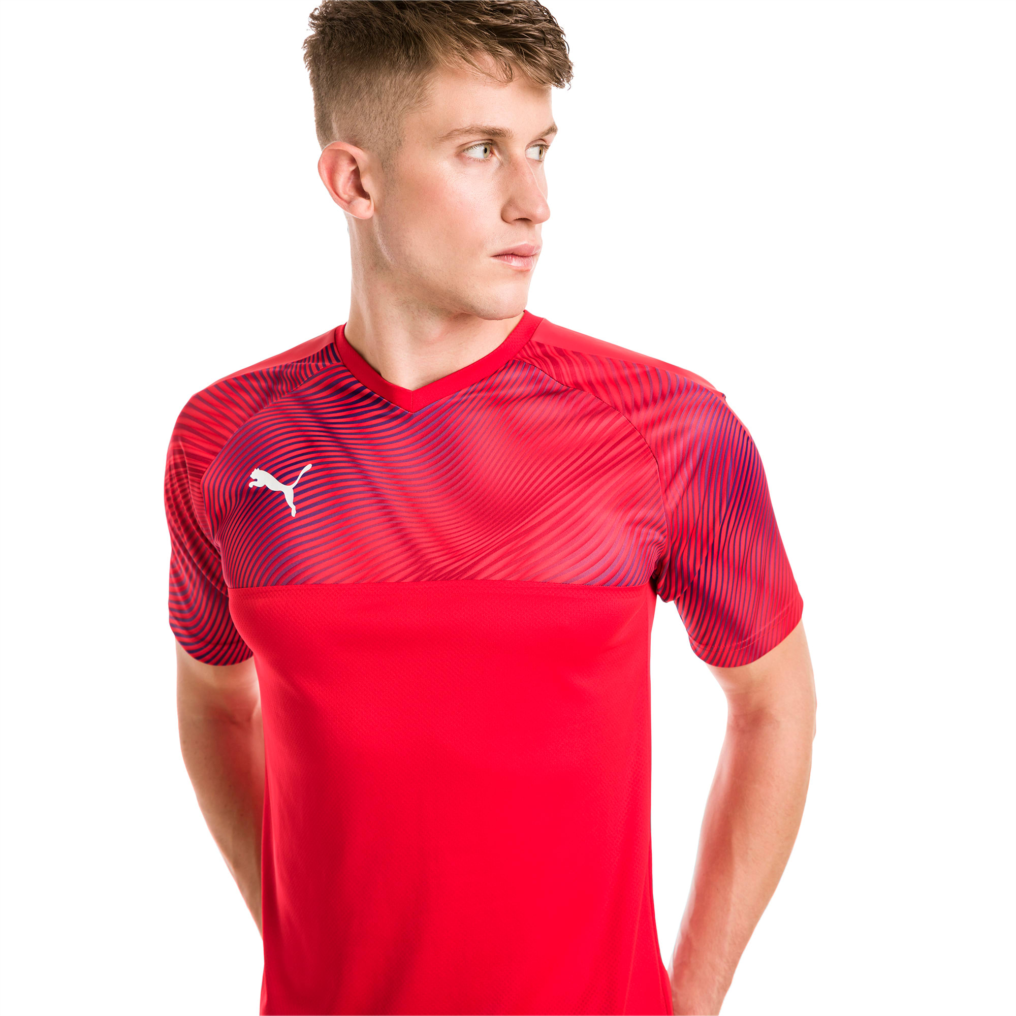 red puma jersey