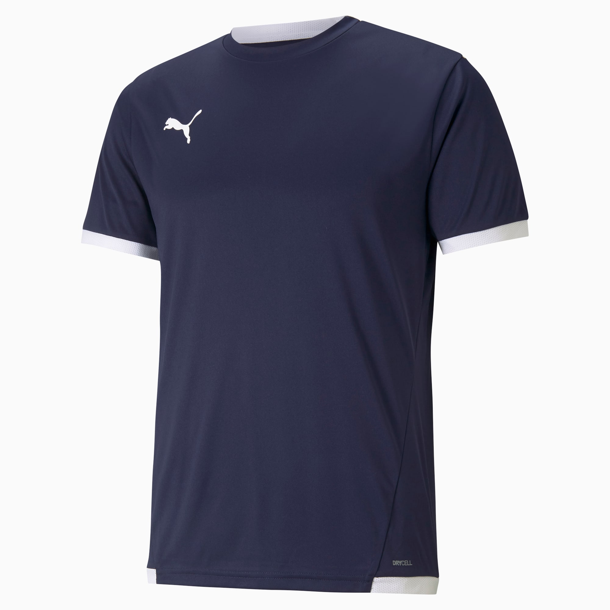 teamLIGA Football Jersey Men, Peacoat-Puma White, large-SEA
