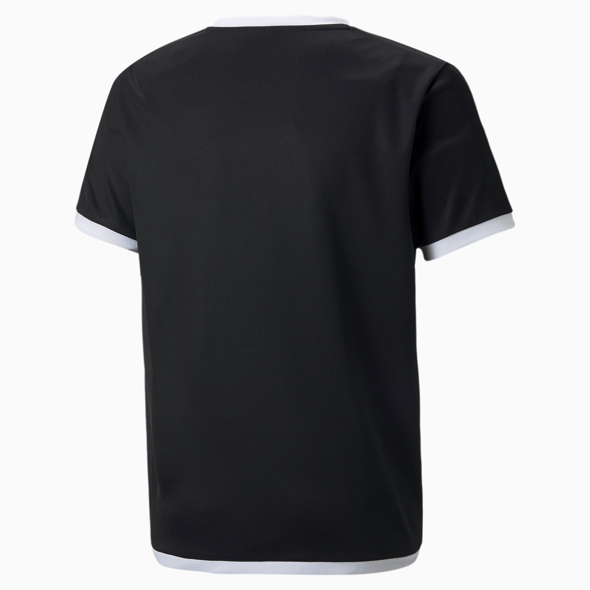 Maillot de football teamLIGA Enfant et Adolescent, Puma Black-Puma White, large