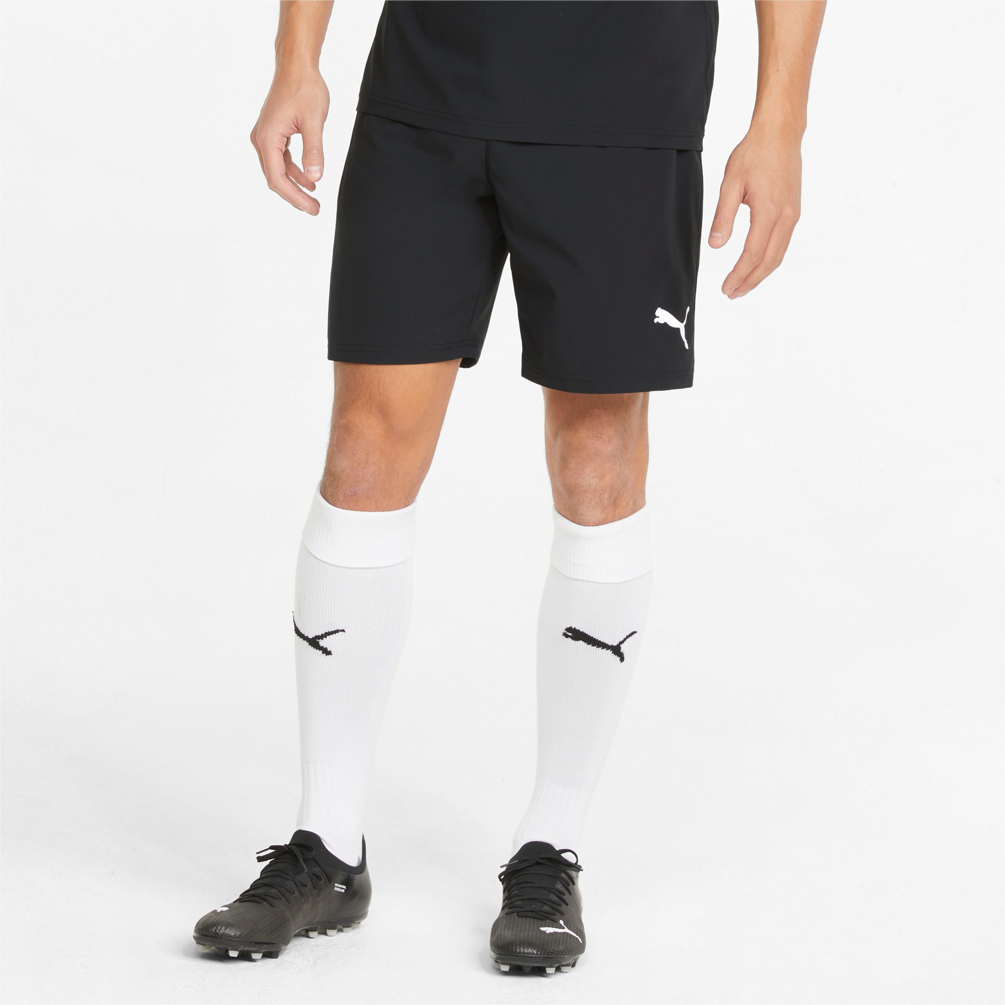 Puma black football shorts top