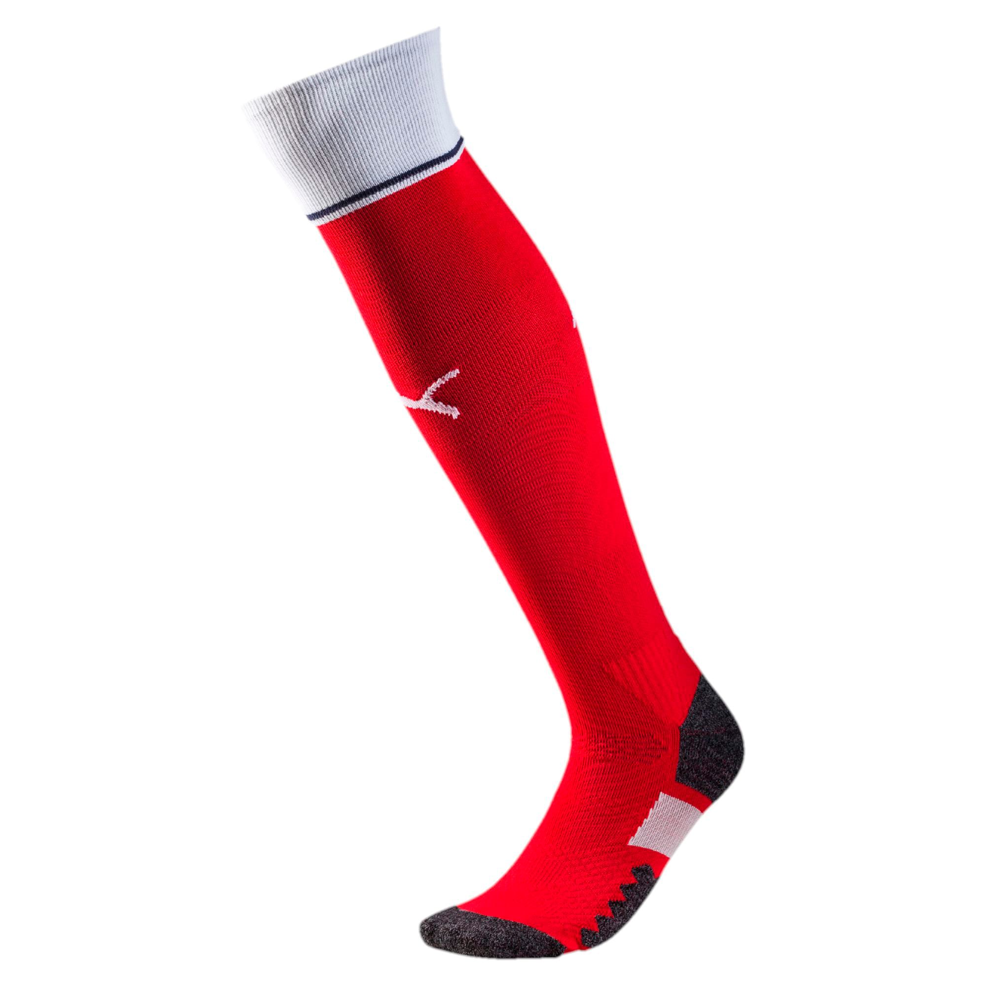 red puma soccer socks